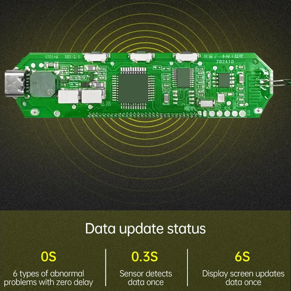 T-PMS system monitorowania ciśnienia w oponach, system monitorowania ciśnienia w oponach z zasilaniem energią słoneczną/USB, automatyczny system alarmowy ciśnienia w oponach, wodoodporność IPX7, 4