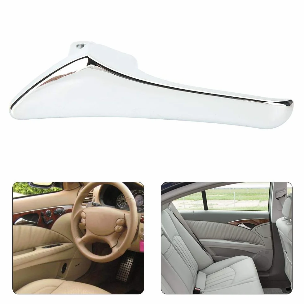 Klamki do drzwi W211 chromowane akcesoria wewnętrzne samochodu E320 E500 E63