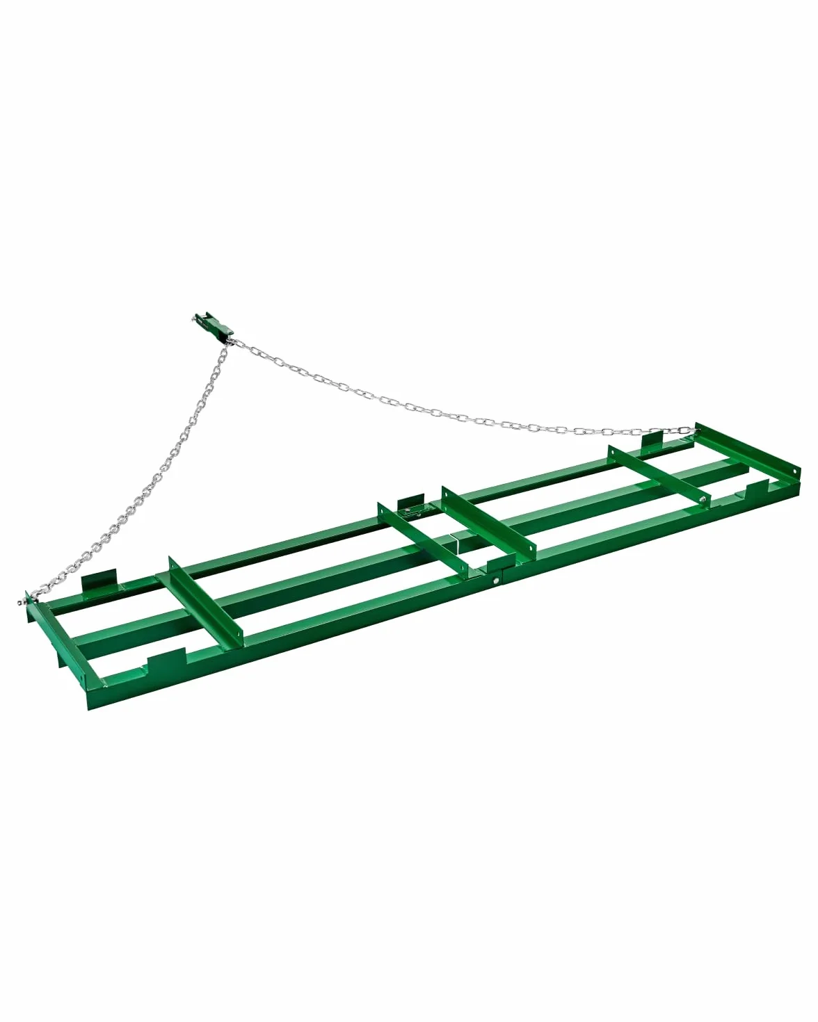 VEVOR Brona holowana, 2435 x 500 x 100 mm, z regulowanymi drążkami i łańcuchem 183 cm, do pojazdów terenowych, UTV, traktorów, kosiarek, narzędzi holowniczych na podwórko