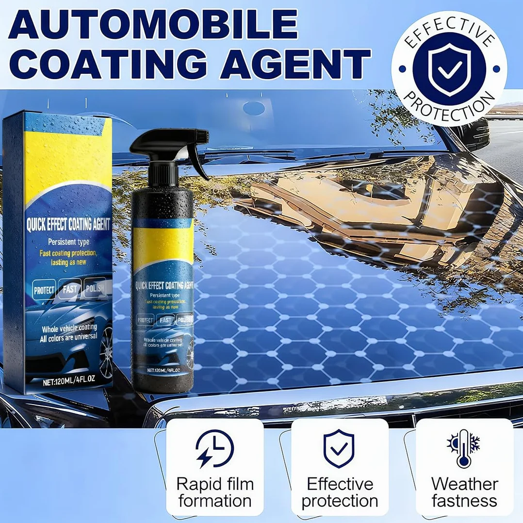 Quick Effect Coating Agent 3 w 1 spray do lakierowania ceramicznego połysku i ochrony lakieru