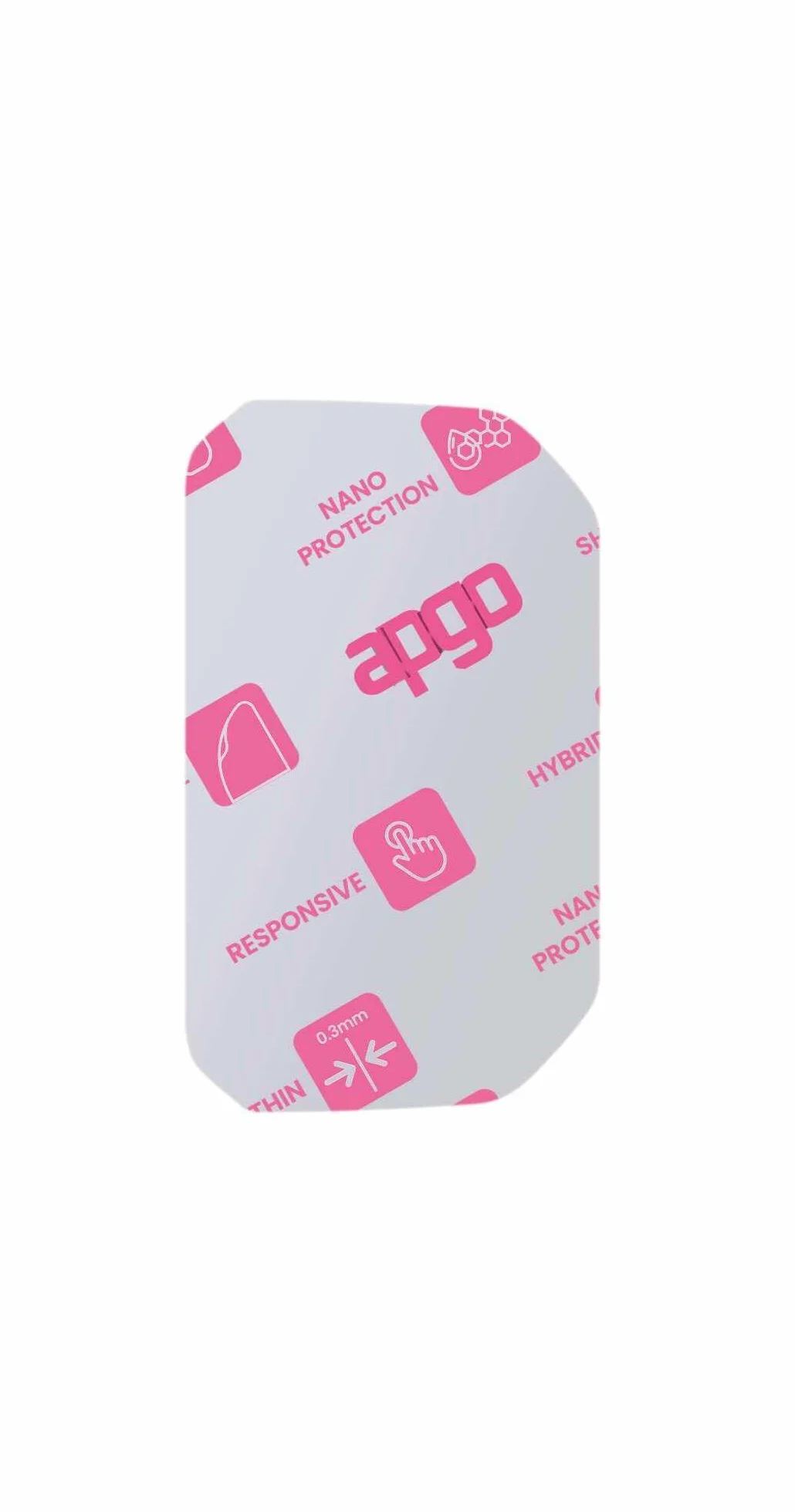 apgo Hybrid Glass Screen Protector do BMW R 1300 GS Adventure 2024