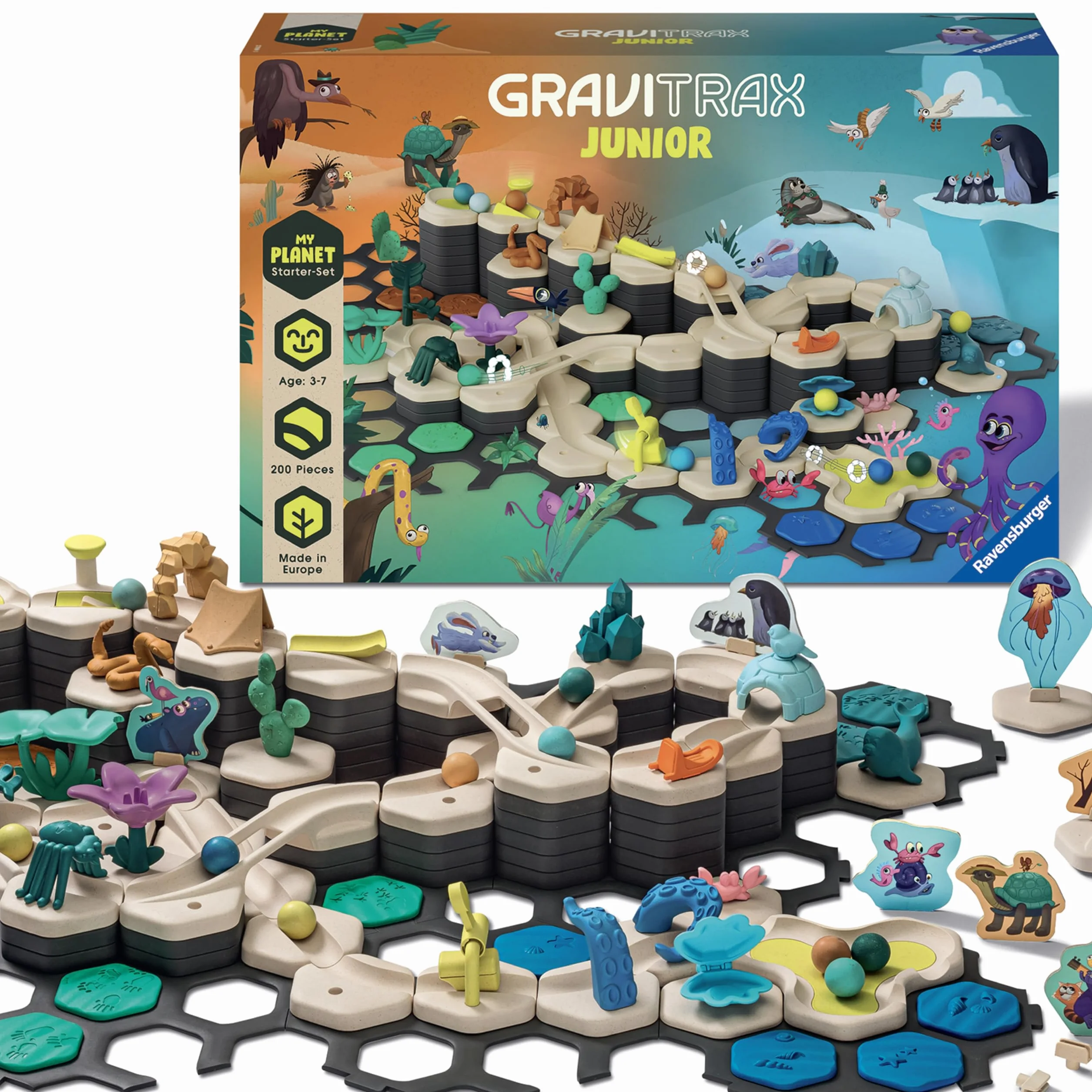 Ravensburger Gravitrax Junior Zestaw Startowy Planeta