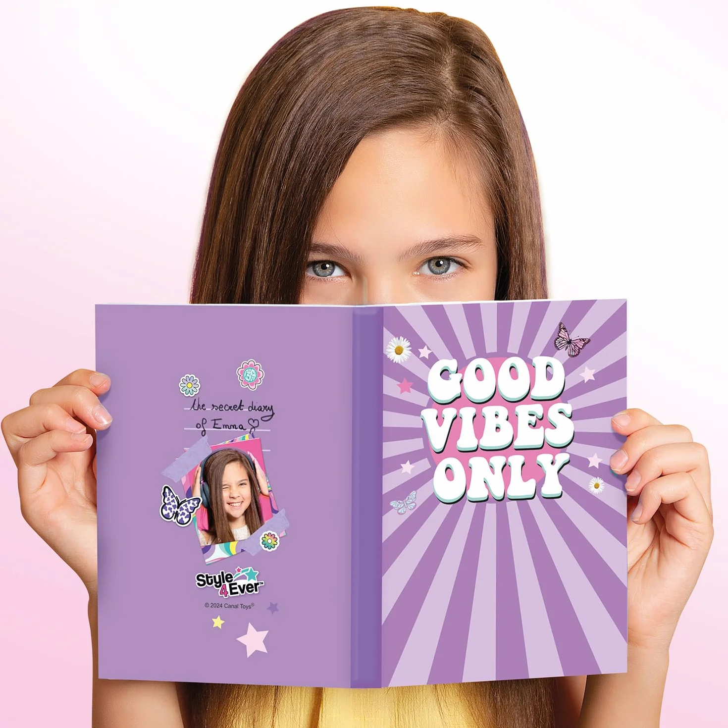 Canal Toys Styl do scrapbookingu Ever-Pretty Secret Notebook-OFG 298, Fioletowy