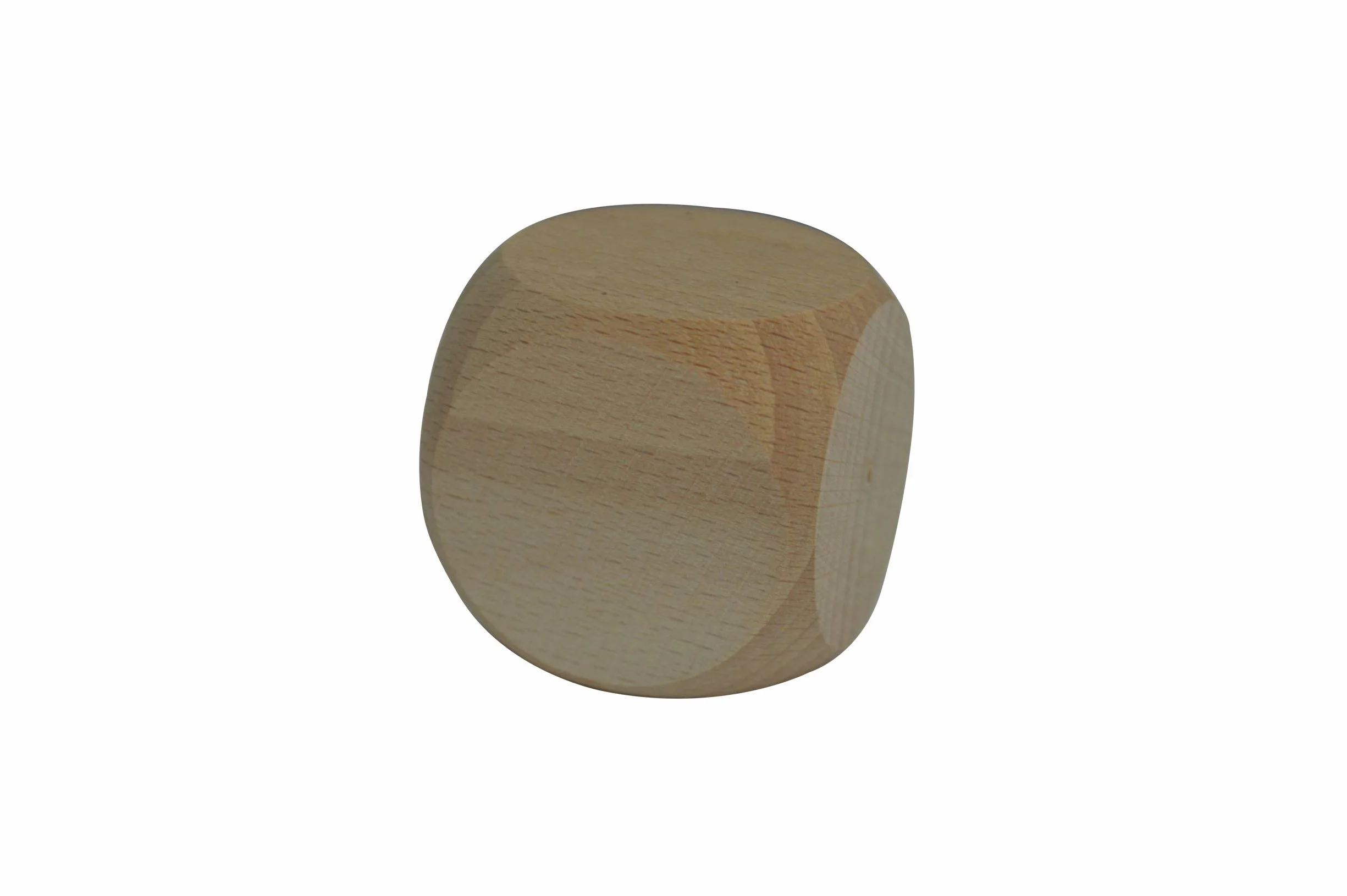 Wooden World - 10 x drewniana kostka do regularnych kostek, pusta, niemalowana, drewno sześciokątne, 20 mm