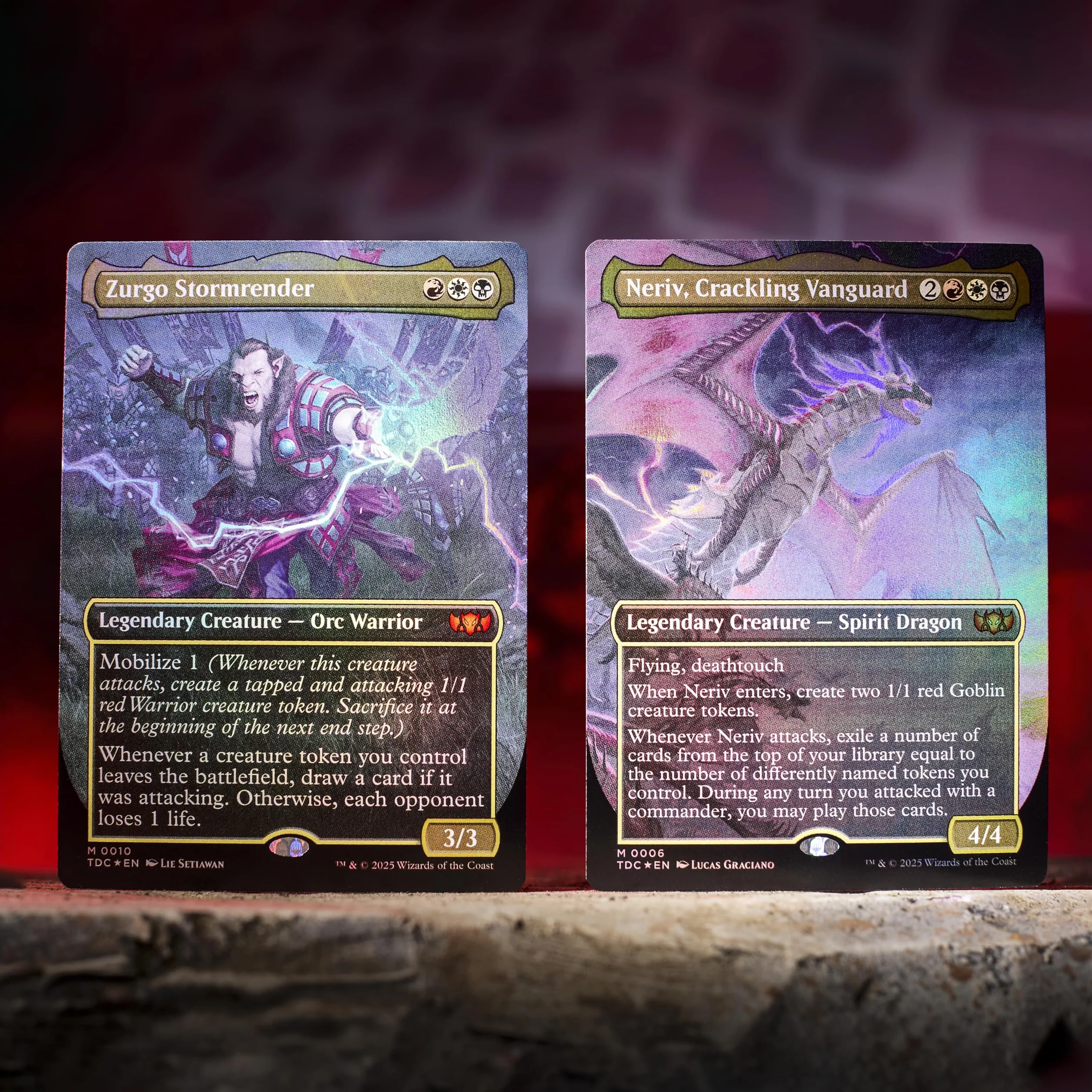 Talia dowódcy Commander Magic: The Gathering Tarkir: Dragonstorm — Mardu Surge (Wersja Angielska)