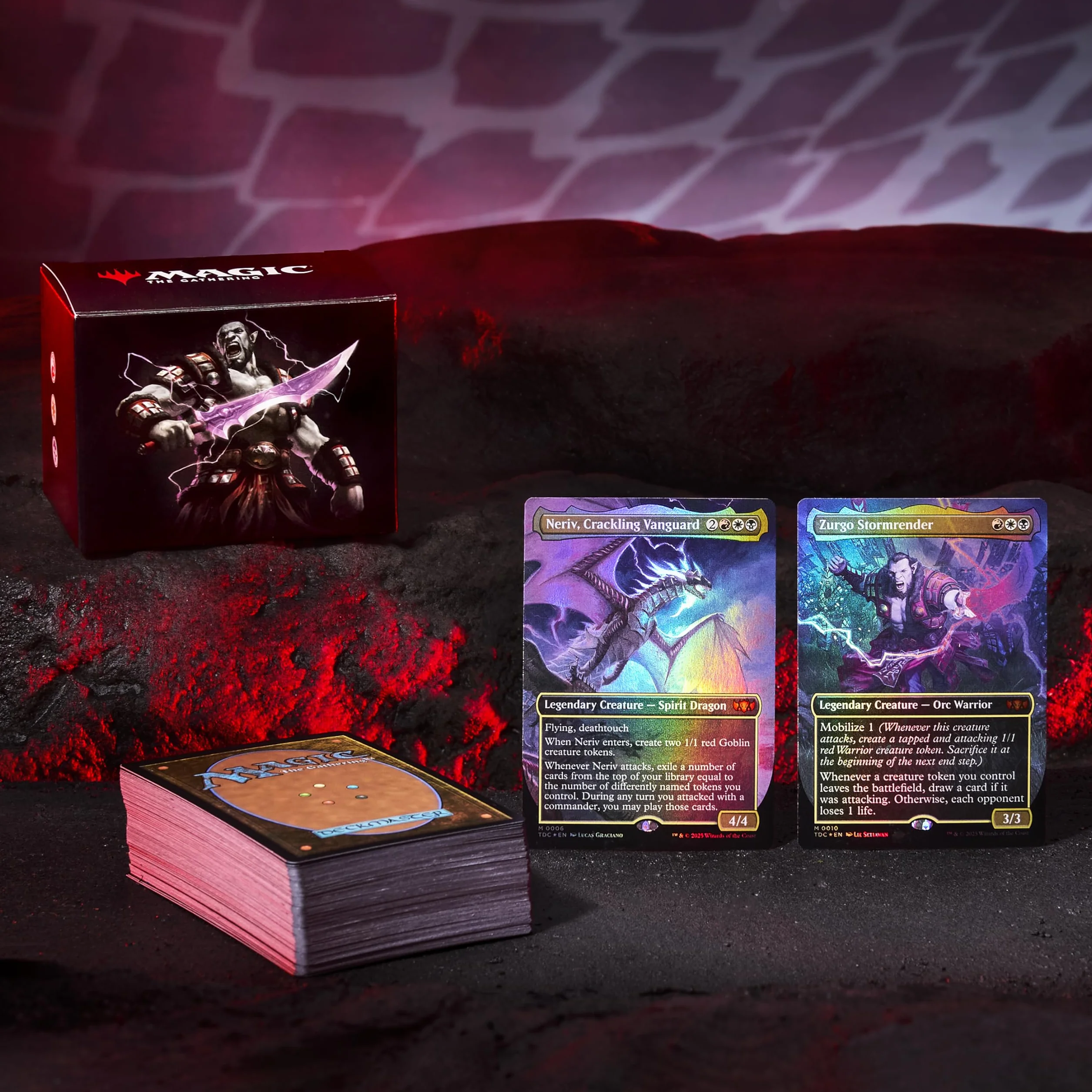 Talia dowódcy Commander Magic: The Gathering Tarkir: Dragonstorm — Mardu Surge (Wersja Angielska)