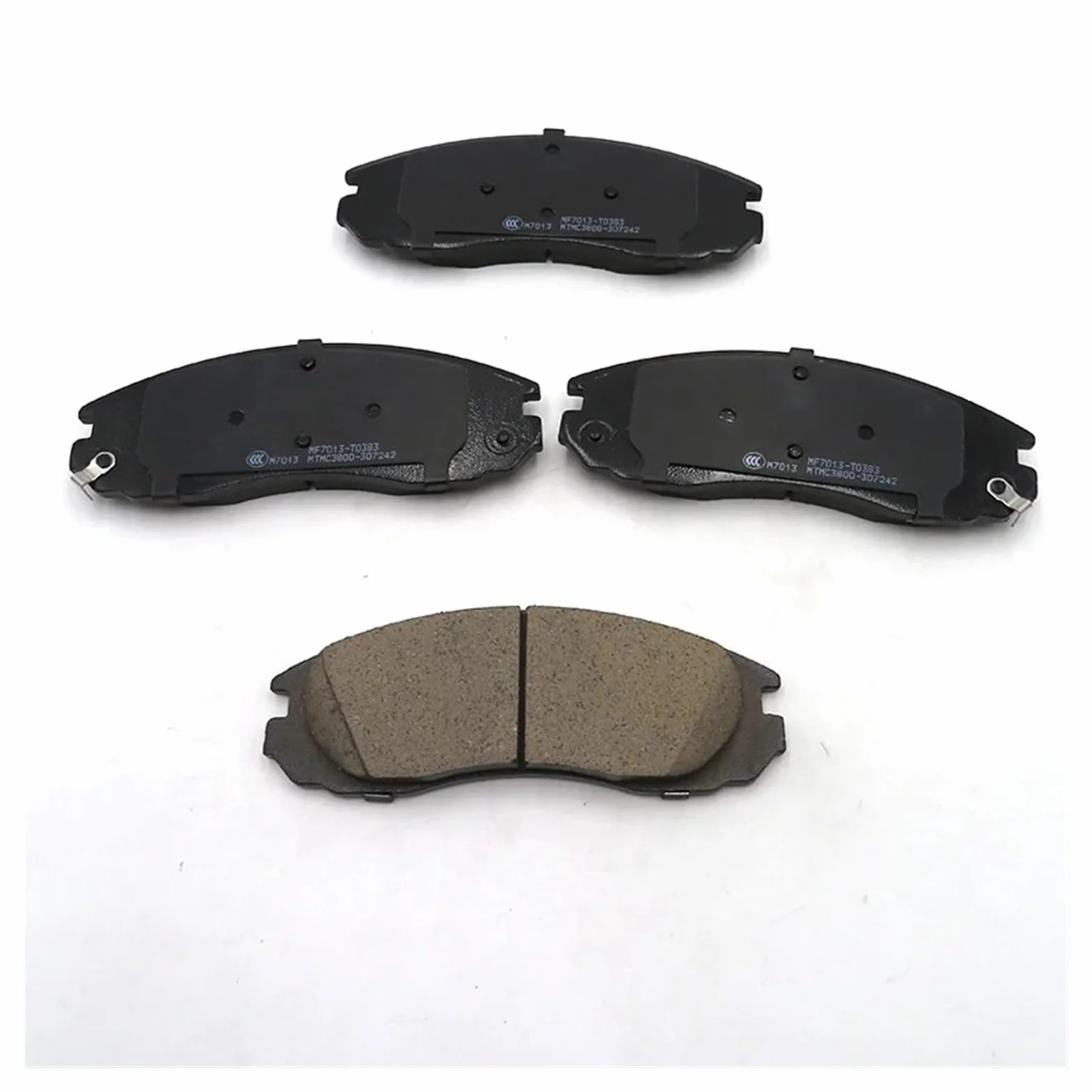 Pasuje do Chery Jetour X70 Plus przednie klocki hamulcowe ceramiczny zestaw klocków hamulcowych OE nr F18-3501080