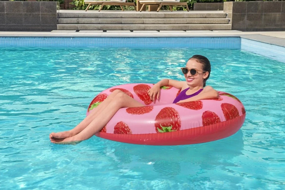 Bestway 1036231Xxx21 Φ47"/Φ1.19M Scentsational Raspberry Swim Ring