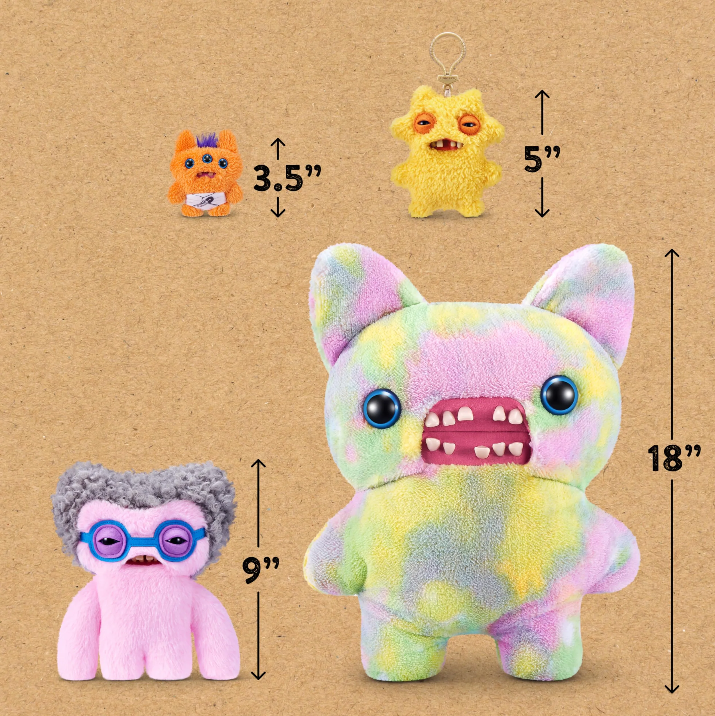 FUGGLER 23 cm seria rdzeniowa 1-stare mgły plusz 23 cm (kwadratowy)