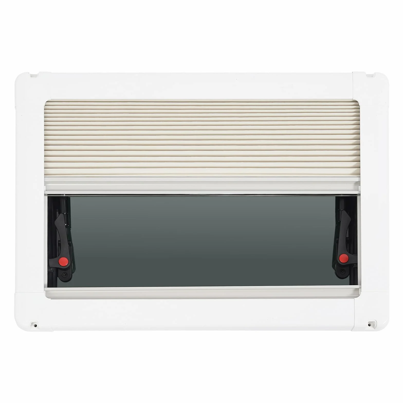 Okno wysuwane dla kampera 500x350mm RV z zaciemnieniem boczne zewnętrzne push składane