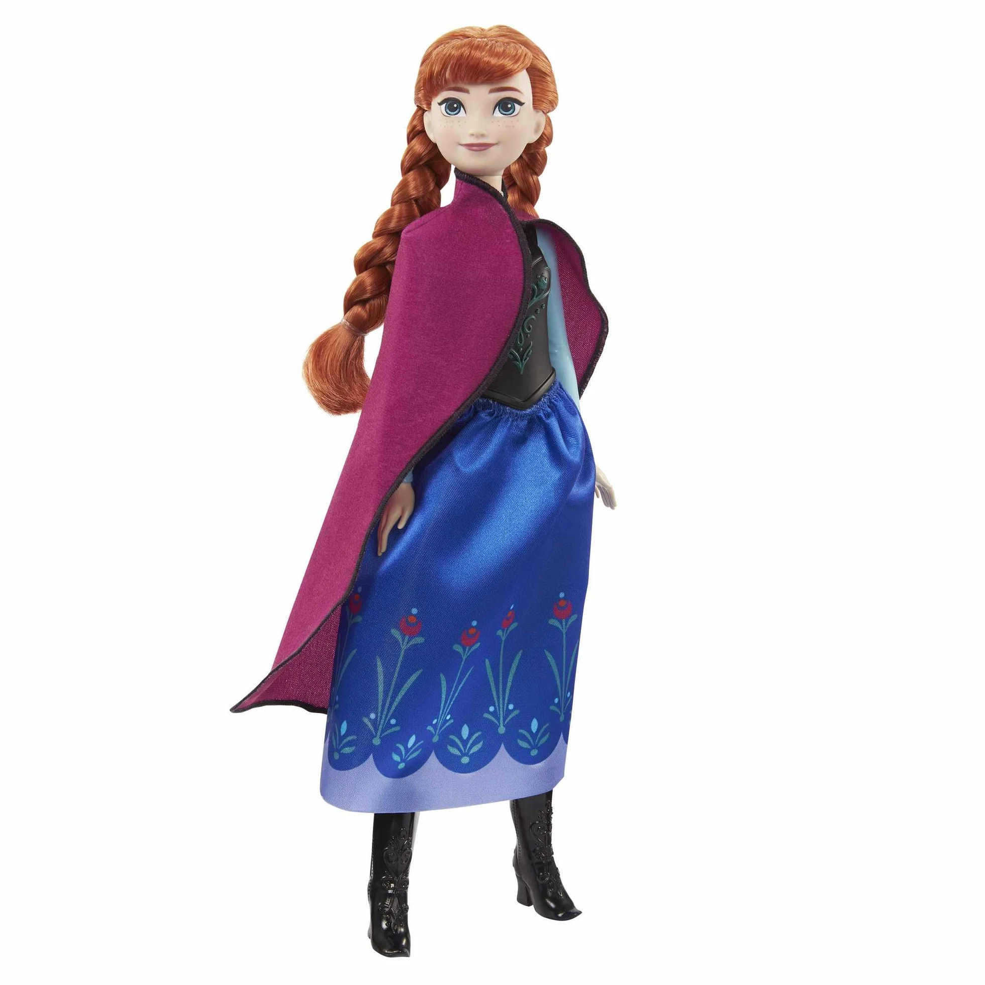 Mattel Disney Frozen Kraina Lodu Anna Lalka w ubranku, inspirowana filmem Disneya „Kraina Lodu”, prezent dla dzieci HLW49