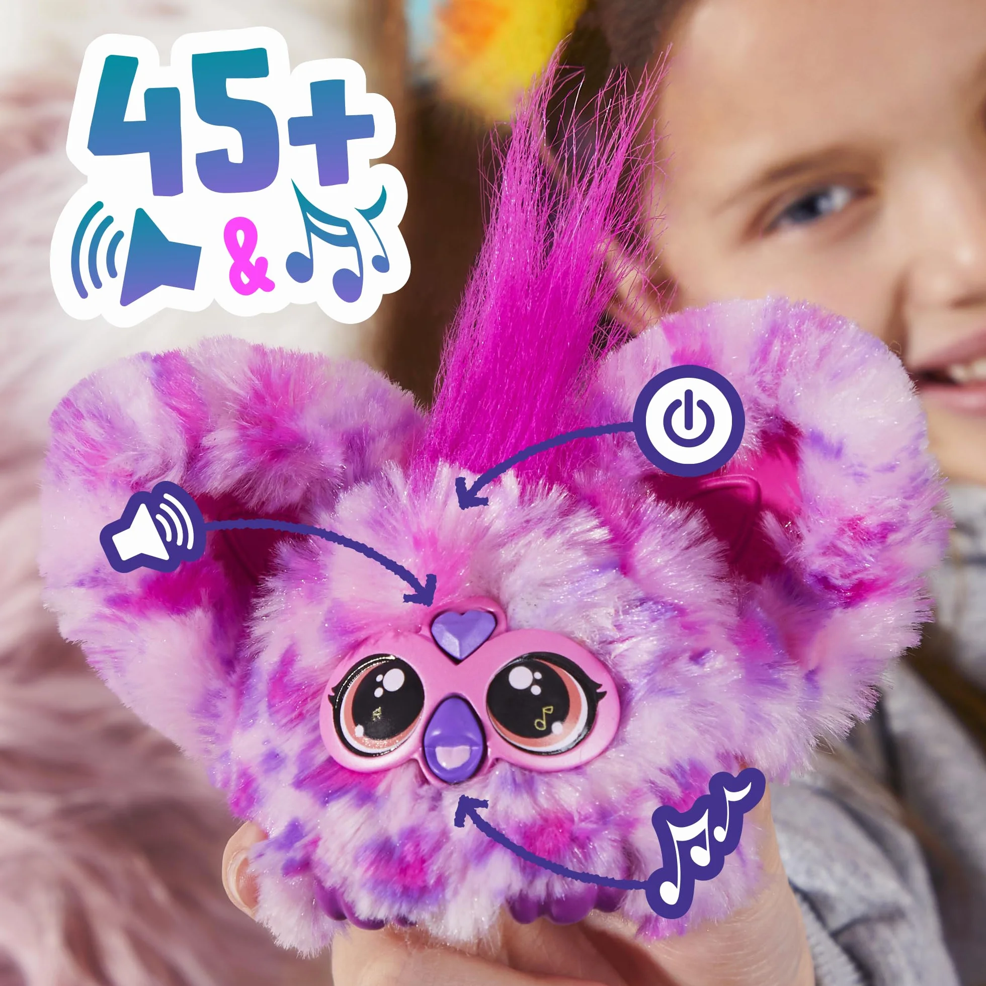 Furby Furblets Maskotka, Różowy, 6+ Lat