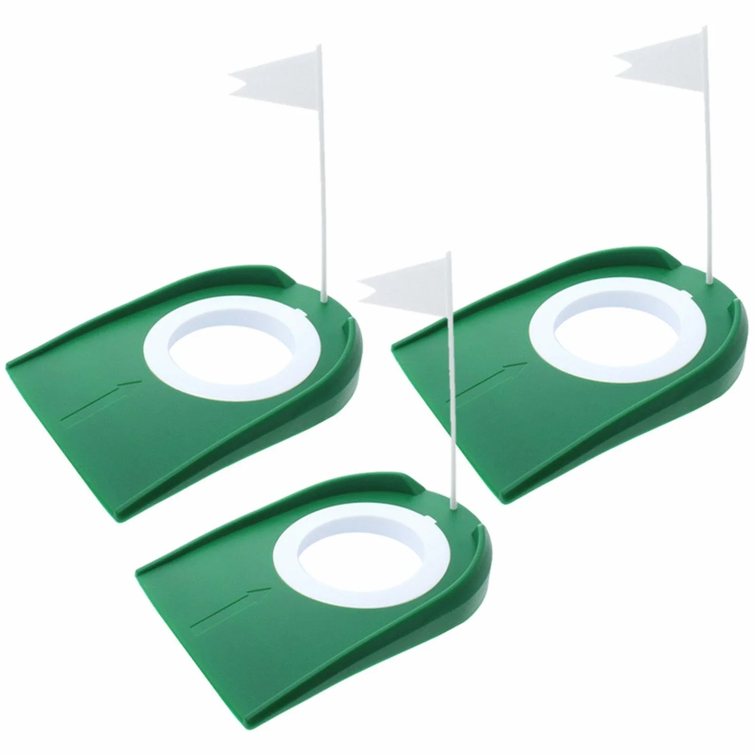 3-częściowy putter golfowy, wewnętrzna praktyka golfowa, pomoc do treningu golfowego, kryty mini gra golfowa, akcesoria do golfa