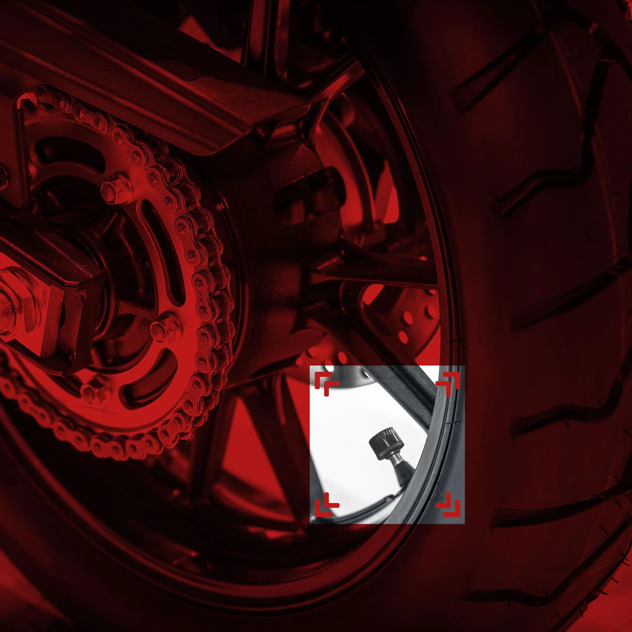 RDKS czujniki – precyzyjny system kontroli temperatury i ciśnienia w oponach motocyklowych, 2 x TPMS czujnik ciśnienia w oponach 3,5", Bluetooth 5.0, nawigacja, śledzenie, planowanie trasy,