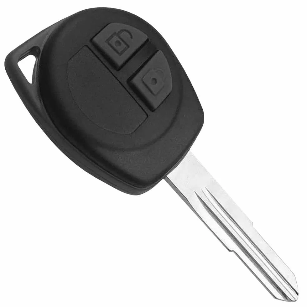 OcioDual Klucz z 2 przyciskami kompatybilny z Suzuki Vitara Swift Ignis SX4 Liana Alto, zdalna obudowa pilota
