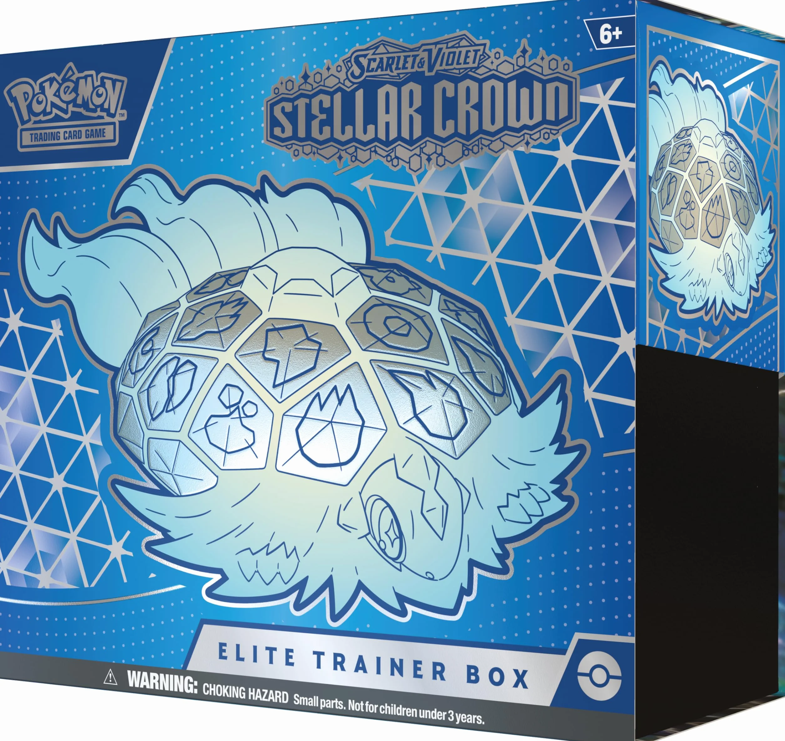 Pokémon TCG: Scarlet & Violet — Stellar Crown Elite Trainer Box (1 karta promocyjna, 9 wzmacniaczy i akcesoria premium)