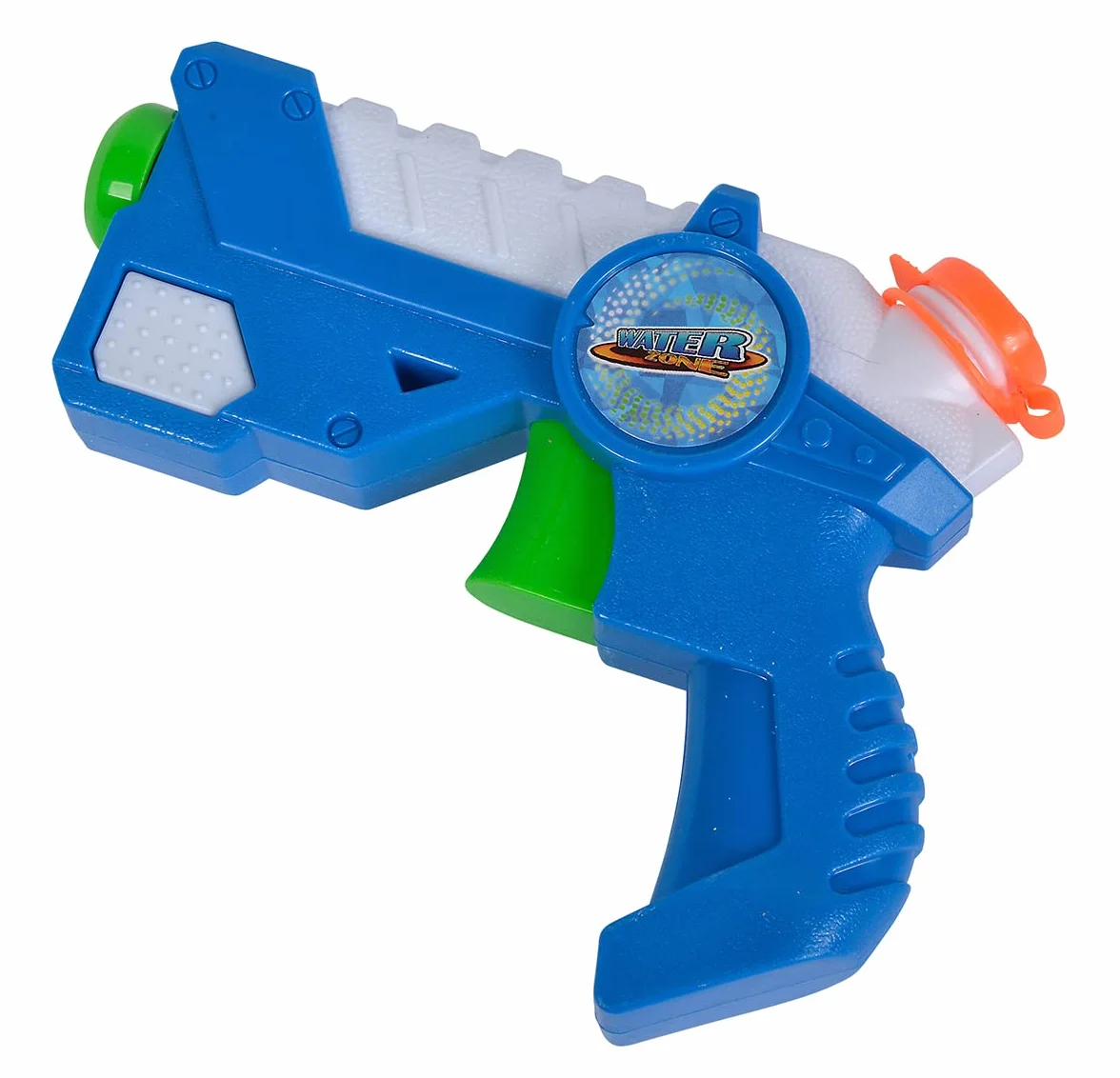 Simba 107276035 - Waterzone Nano Blaster, pistolet na wodę, mechanizm spustowy, 15 cm, pojemność zbiornika 100 ml, zasięg 4 m, od 3 lat