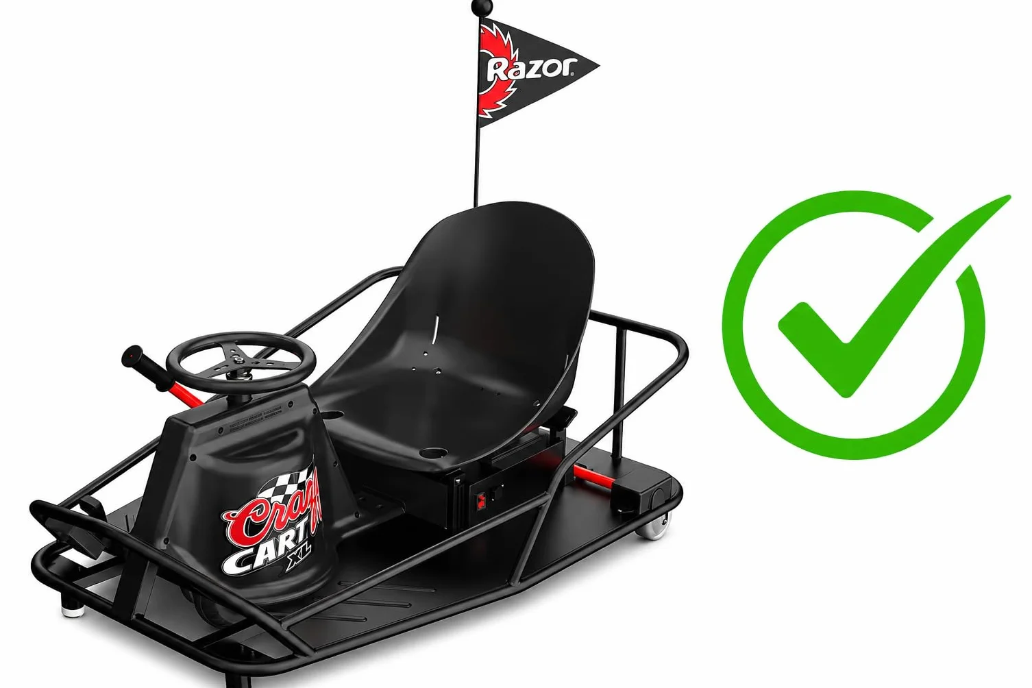 Razor Crazy Cart XL silnik ze śrubami (500 W)