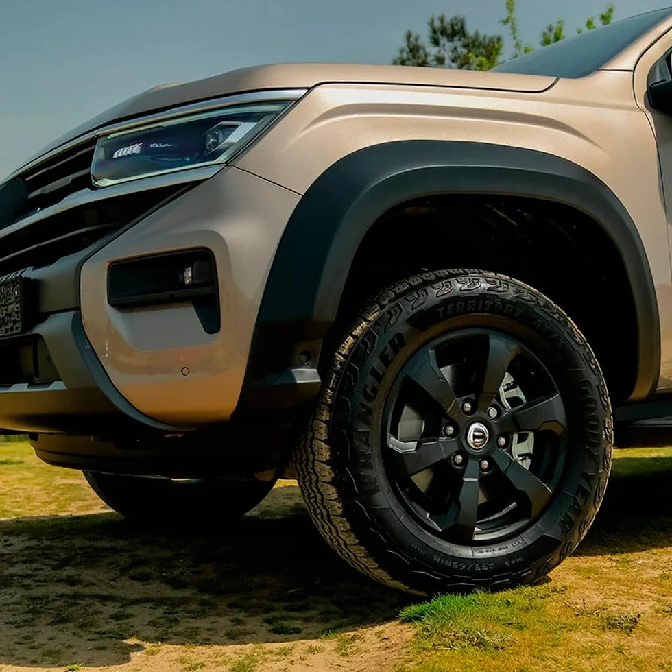 Poszerzenia błotników do VW Amarok od 2022 4-częściowy z ABE