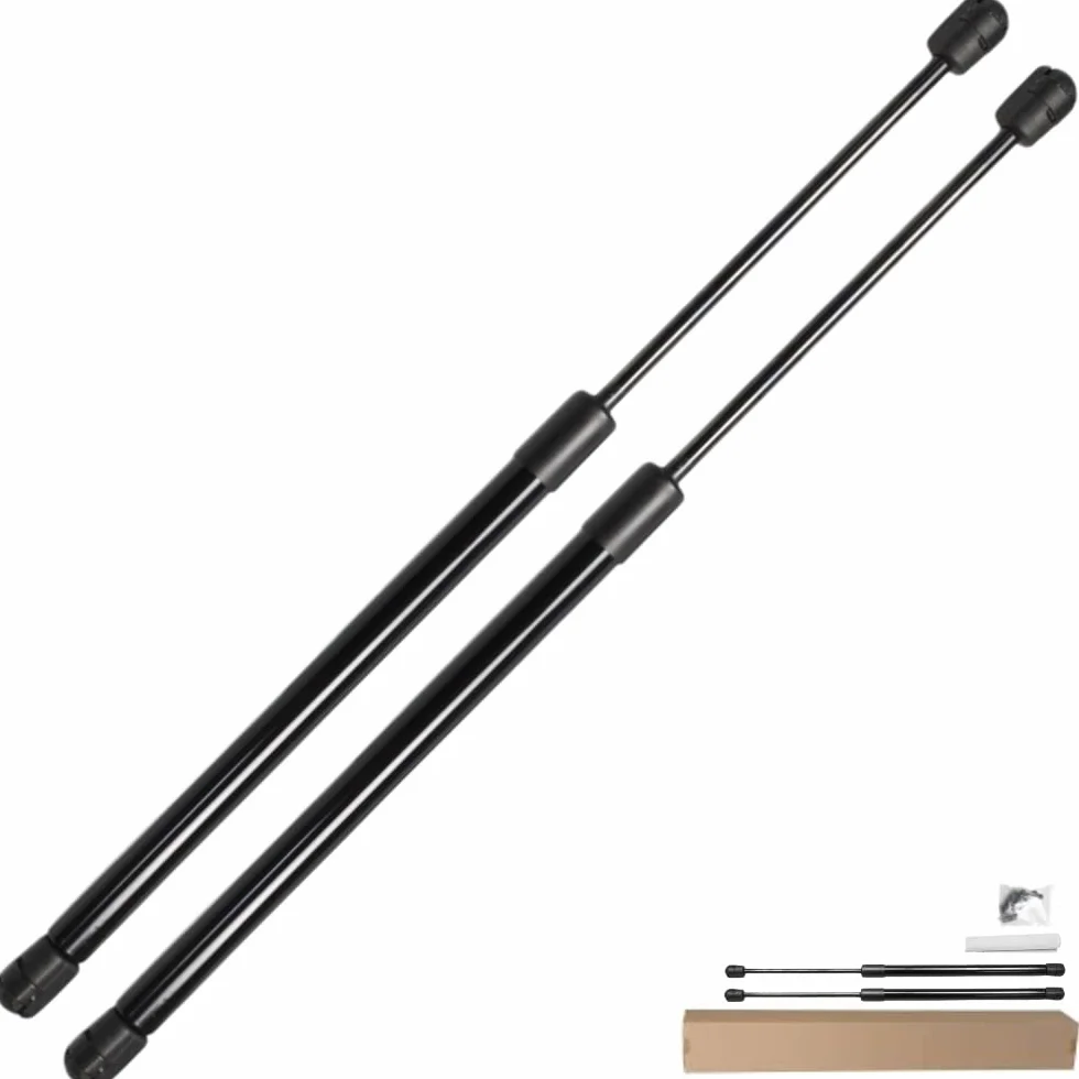 JINGLINGKJ Amortyzator maski do Astra J MK6 2009-2014, podpora klapy 2 sztuki (czarne włókno węglowe)