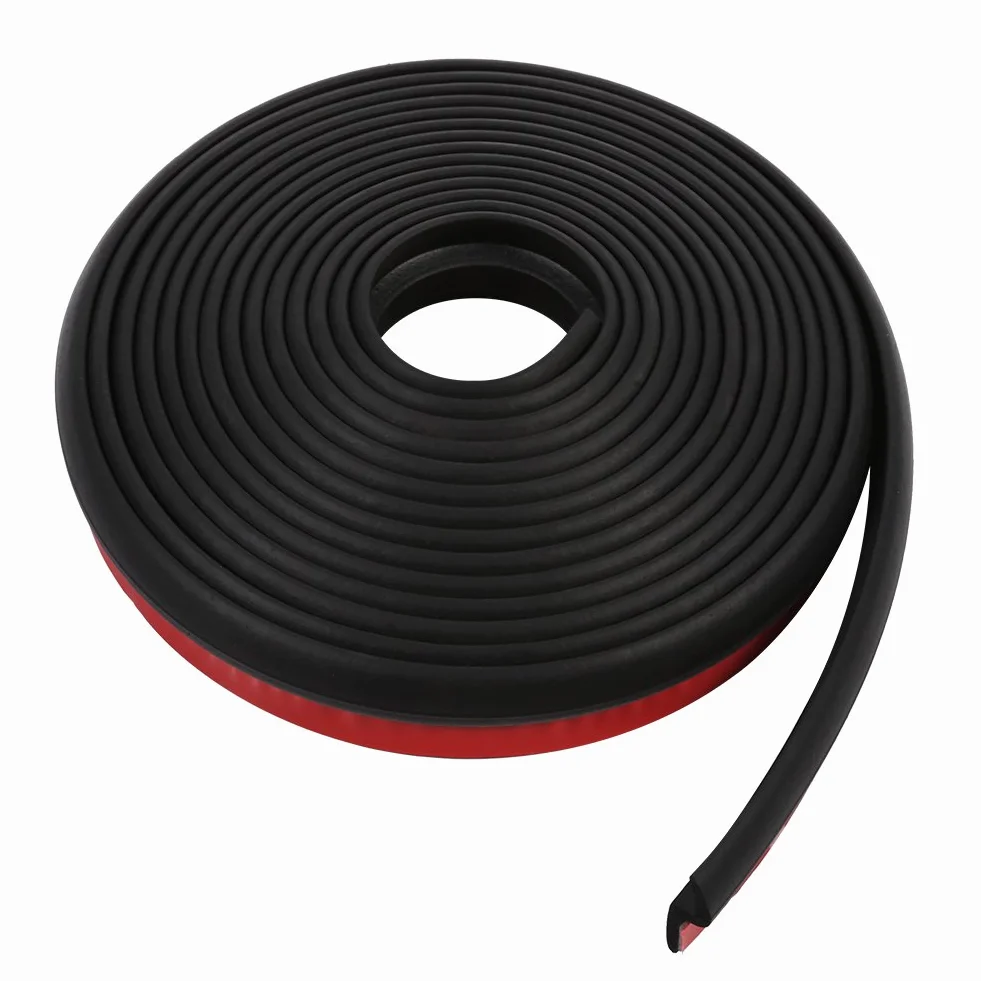 Uszczelka gumowa samochodowa Akozon Universal Car Truck Motor Window Door Rubber Seal Hollow Weather Strip Z Kształt 4M