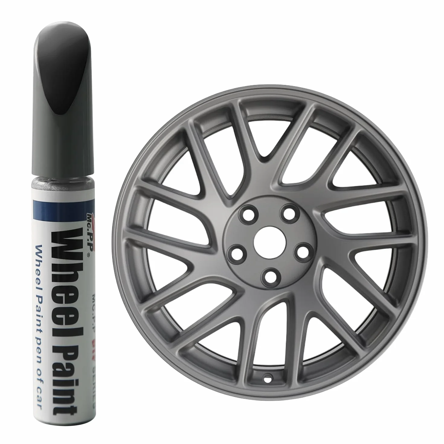Lakier do Tesla Model 3 2024+ Tylne/LR Photon Wheel 45.7 cm, naprawa zadrapań, farba krawężnik, wysypka