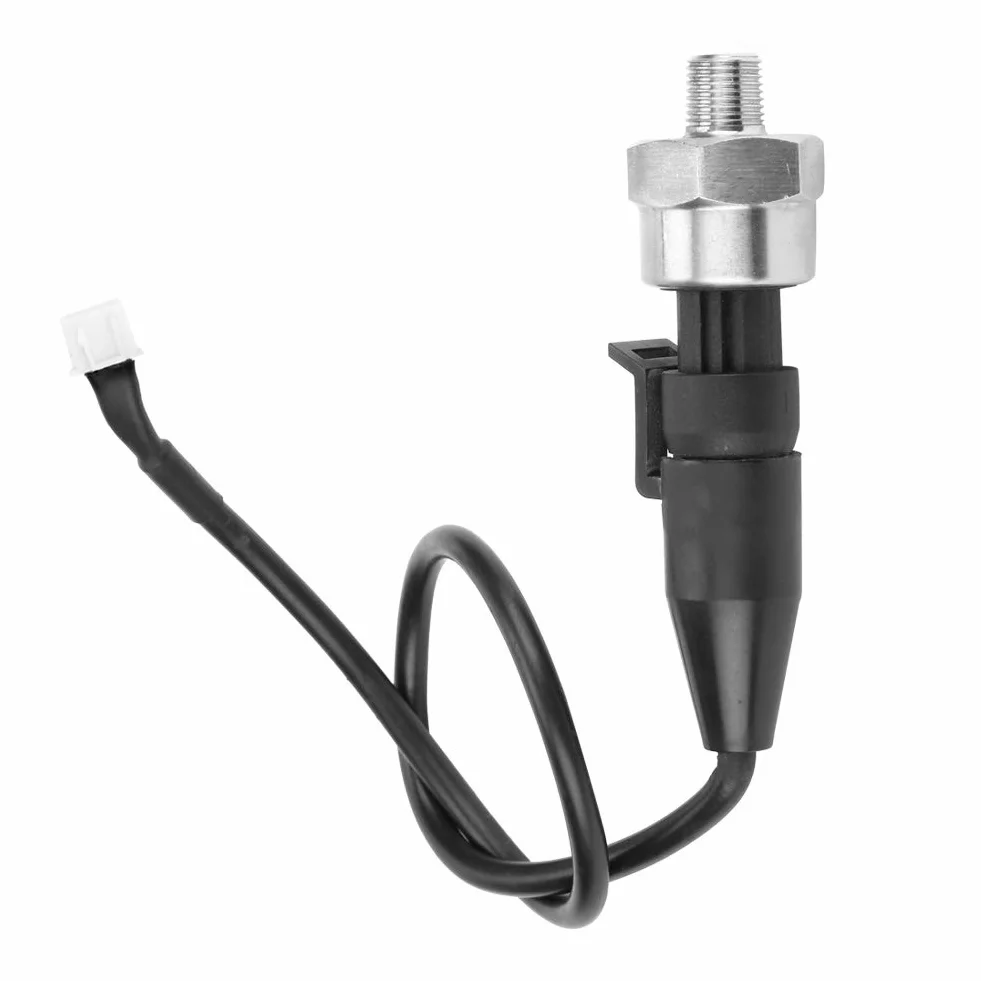 1pc 1/8NPT Przetwornik Ciśnienia DC 5V Czujnik Ciśnienia Gwint Czujnik ze Stali Nierdzewnej do Wody Powietrze Gaz Opałowy Olej Napędowy(150PSI)