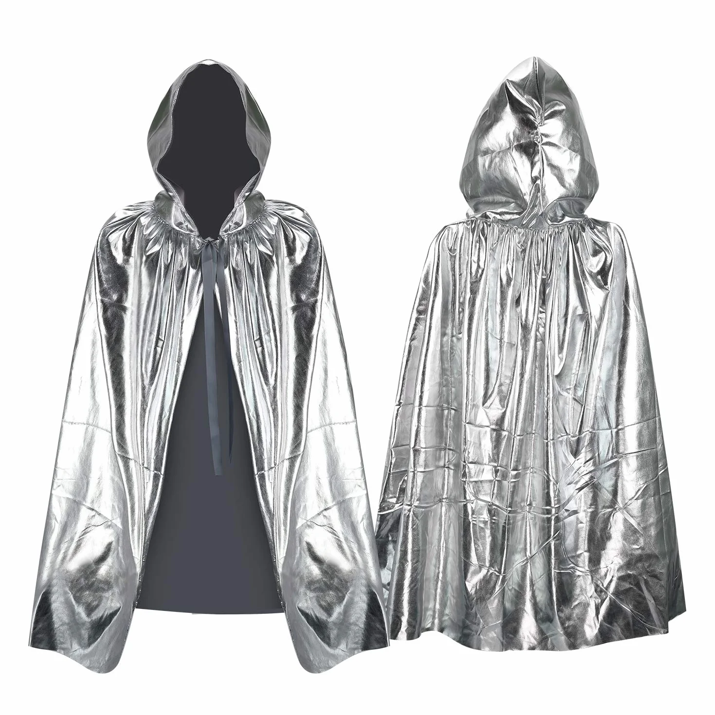 Proumhang Dziecięca Peleryna z Kapturem na Halloween Pełnowymiarowa Peleryna z Wiązaniem na Halloween King Prince Princess Cosplay Robe dla Chłopców i Dziewcząt