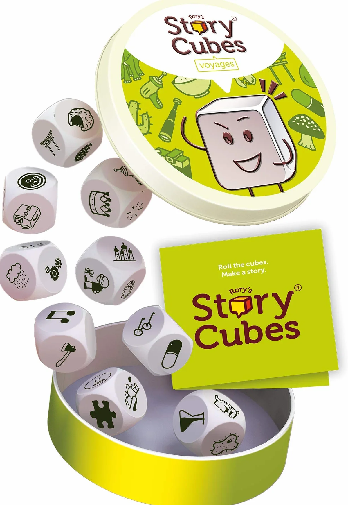 Asmodee - Rory's Story Cubes Eco Blister Voyages