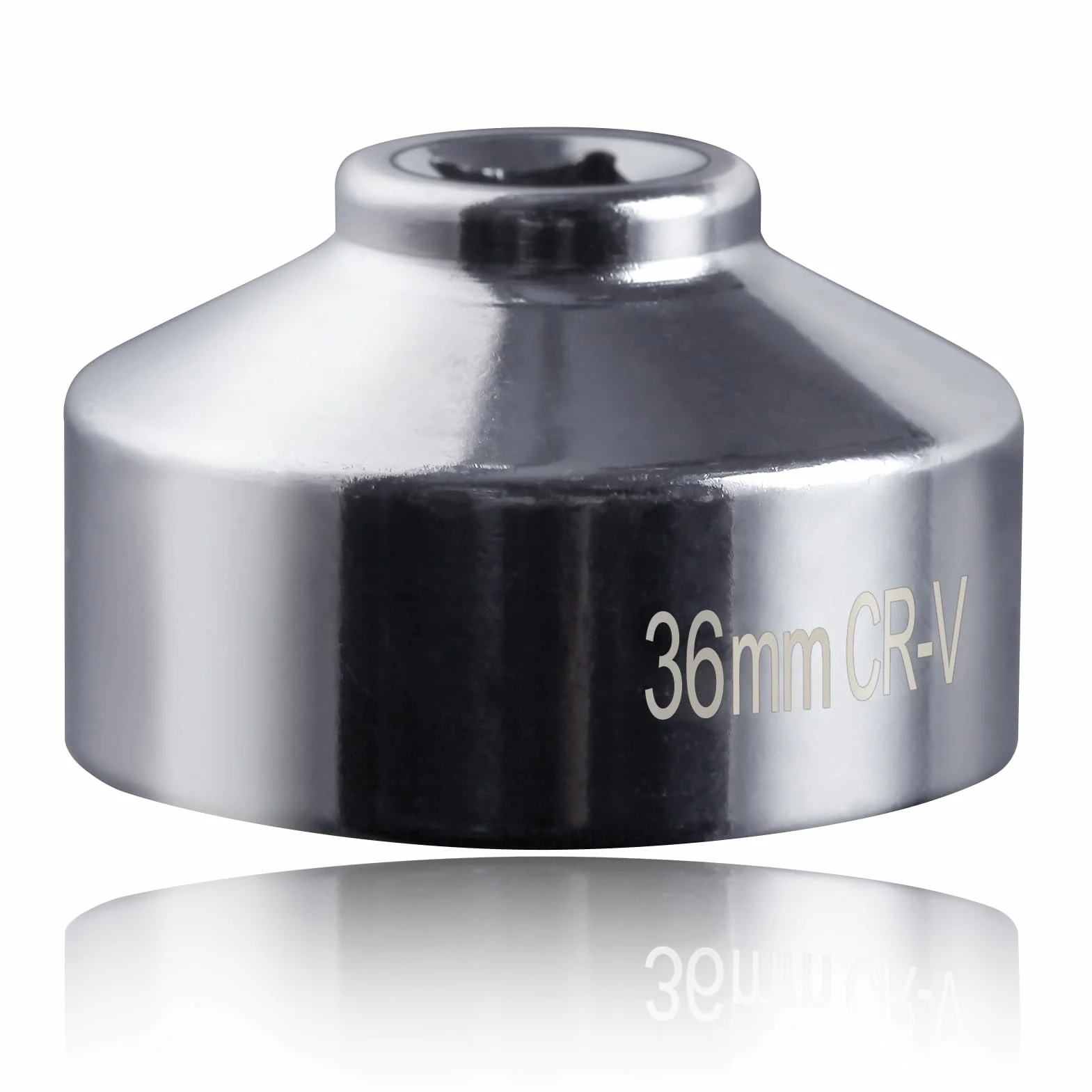SPEEDWOX Klucz nasadowy filtra oleju 36 mm niskoprofilowy klucz do filtra oleju narzędzie do usuwania filtra oleju 6-punktowe gniazdo napęd 3/20.3 cm kompatybilny z Ford F250 6.0, F250 6.4, różne BMW,