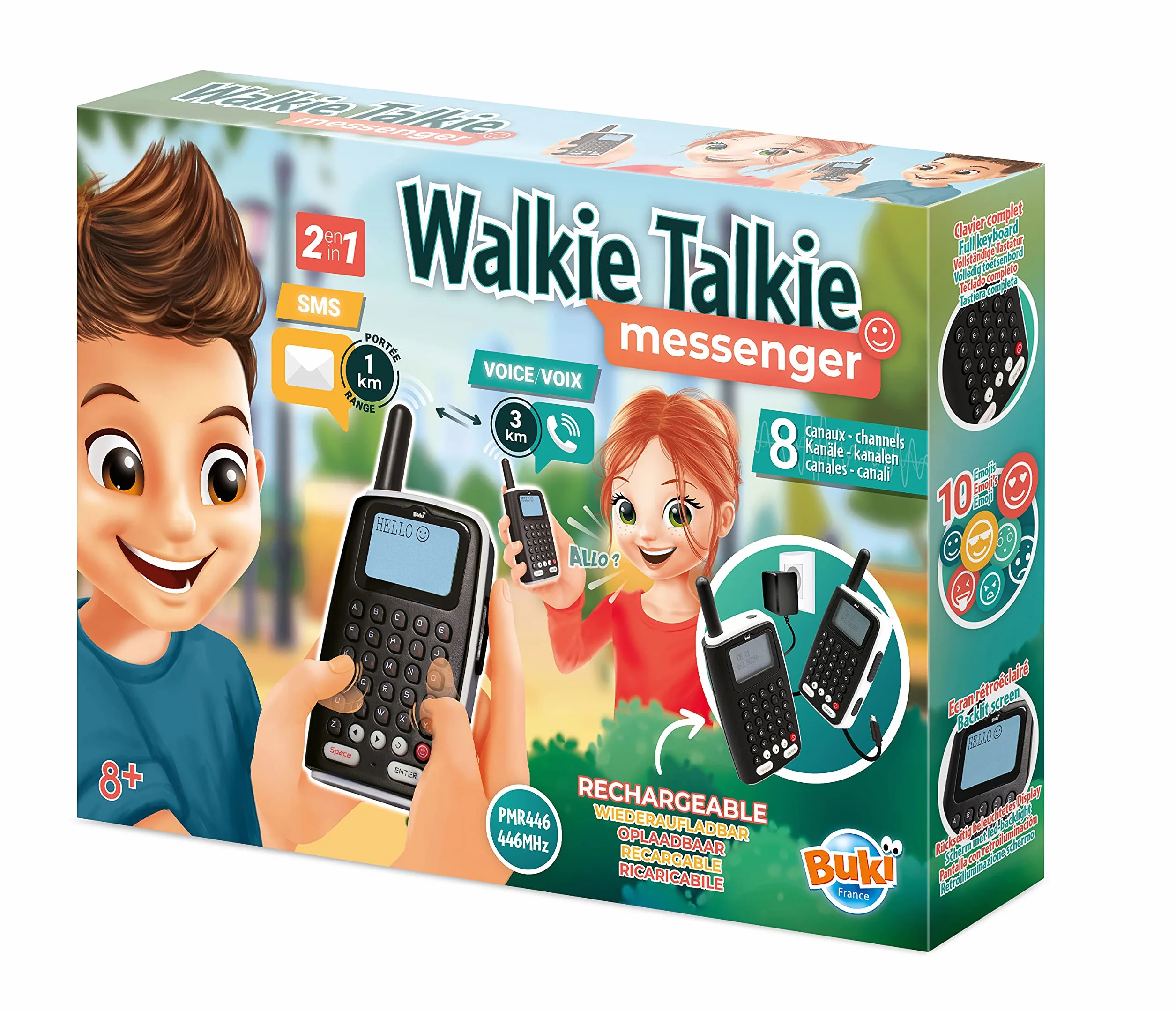Buki France TW04 Walkie Talkie Messenger