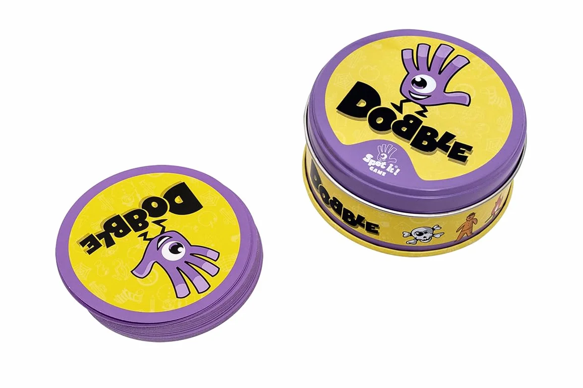 Rebel | Dobble (nowa edycja polska) | Gra rodzinna | Dla dzieci i dorosłych | Na imprezę | Wiek 6+