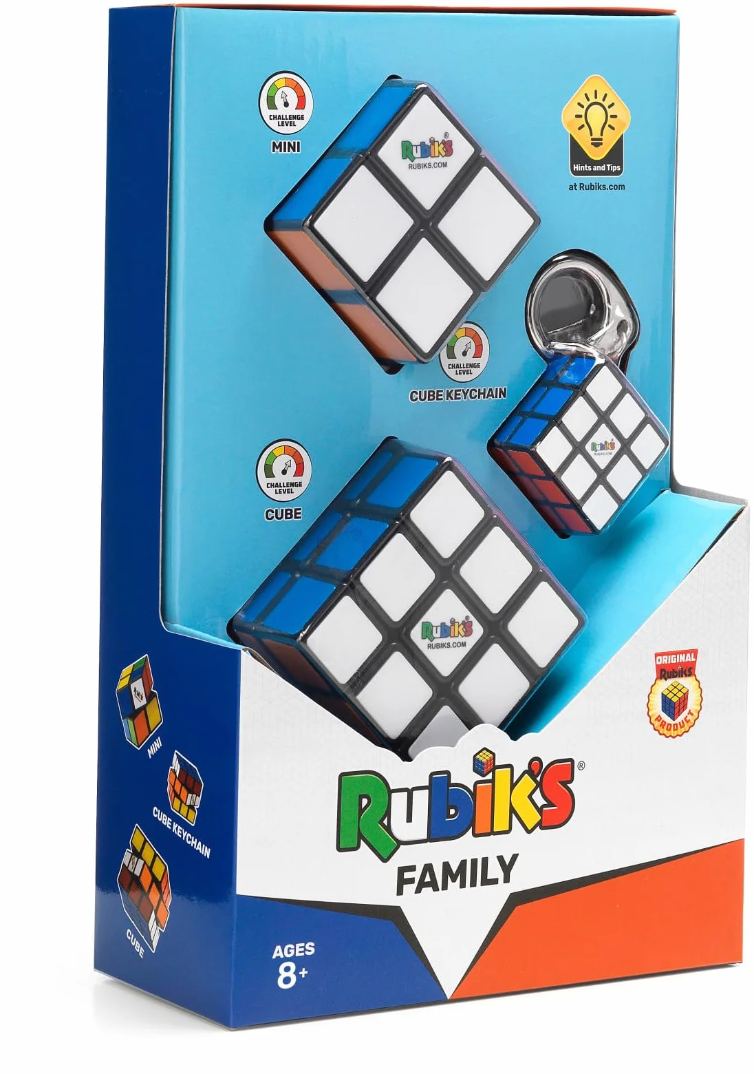 Spin Master Rubik’s Cube: Rubiks Family Pack (3 pcs) (6064015)