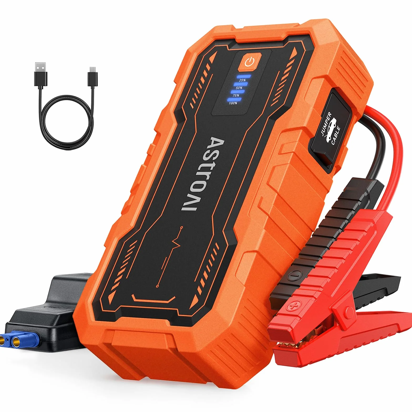 AstroAI S8 Pro Jump Starter Power Bank, 3000 A, 12 V Przenośny Rozrusznik Awaryjny