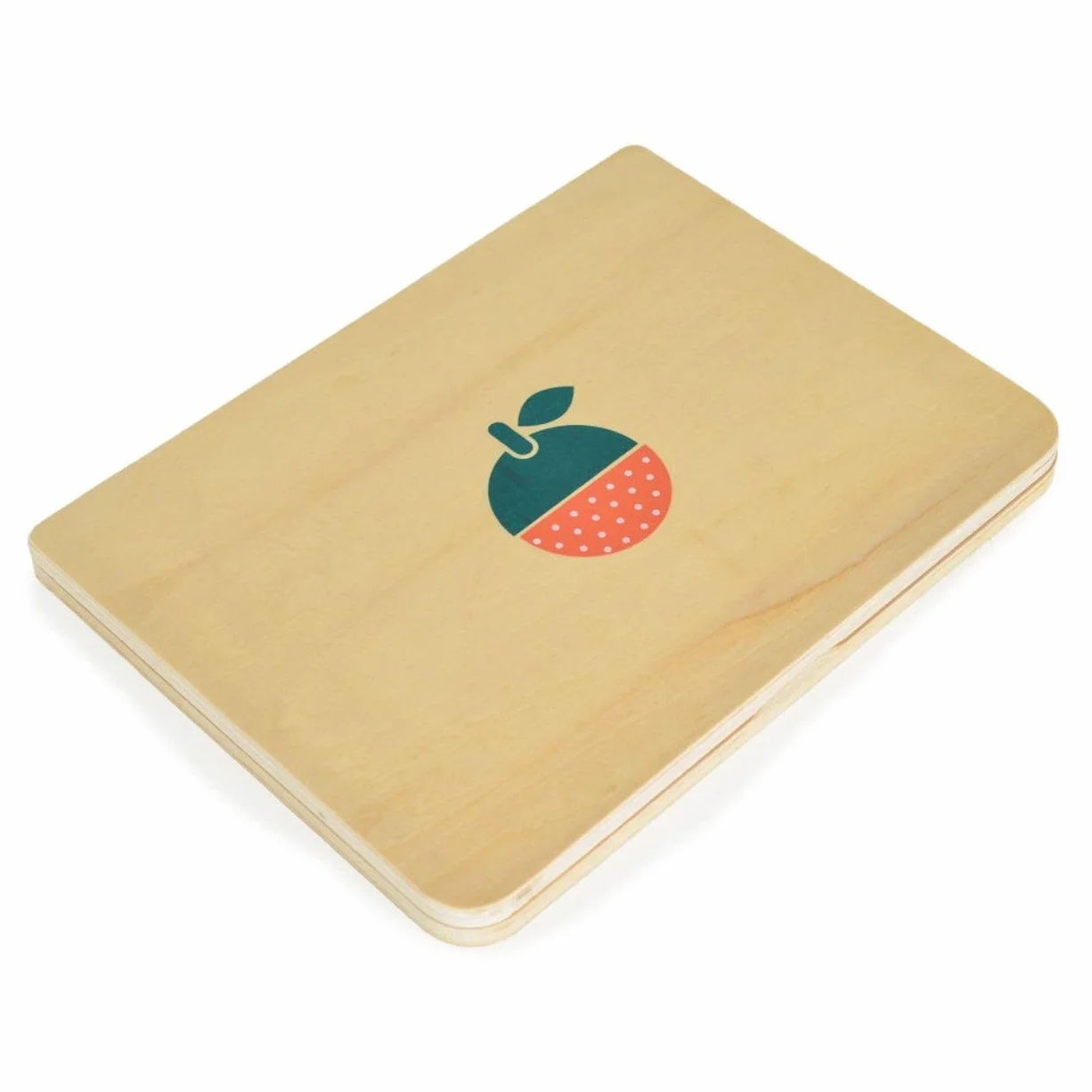 Tooky Toy drewniany laptop dla dzieci TH819, litery magnetyczne, kreda, kolory: beżowy