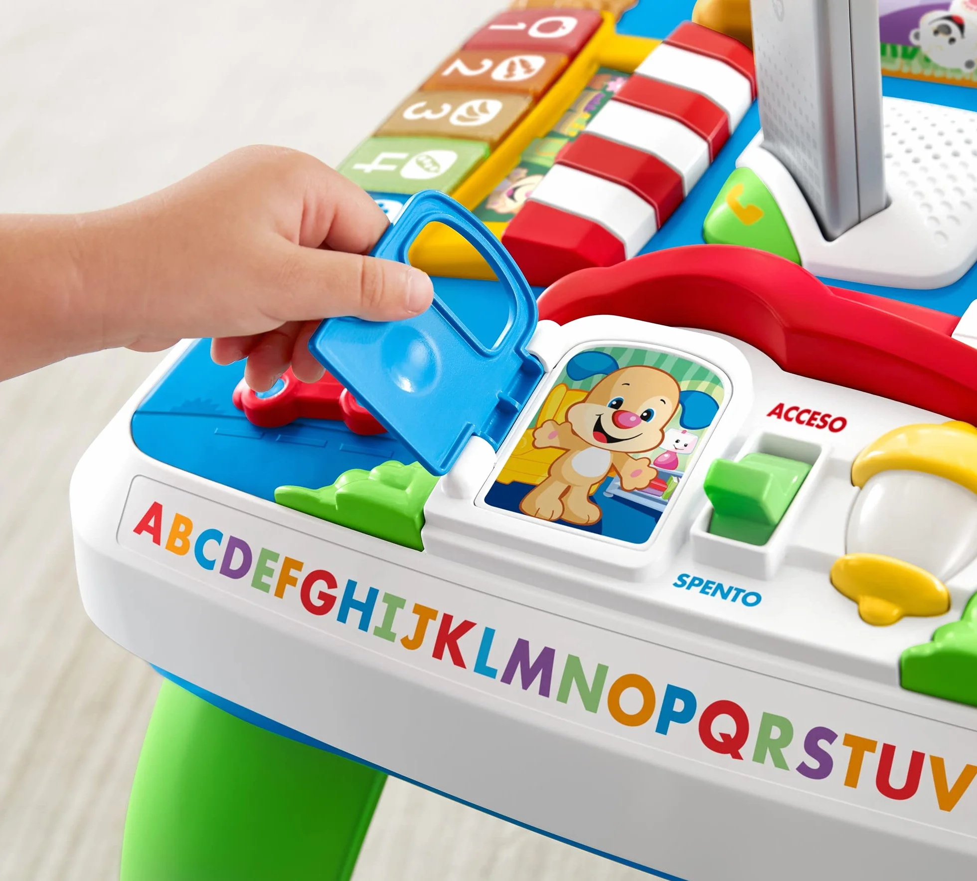 Fisher-Price Laugh & Learn Puppi's Around the Town stół do nauki, HBW49