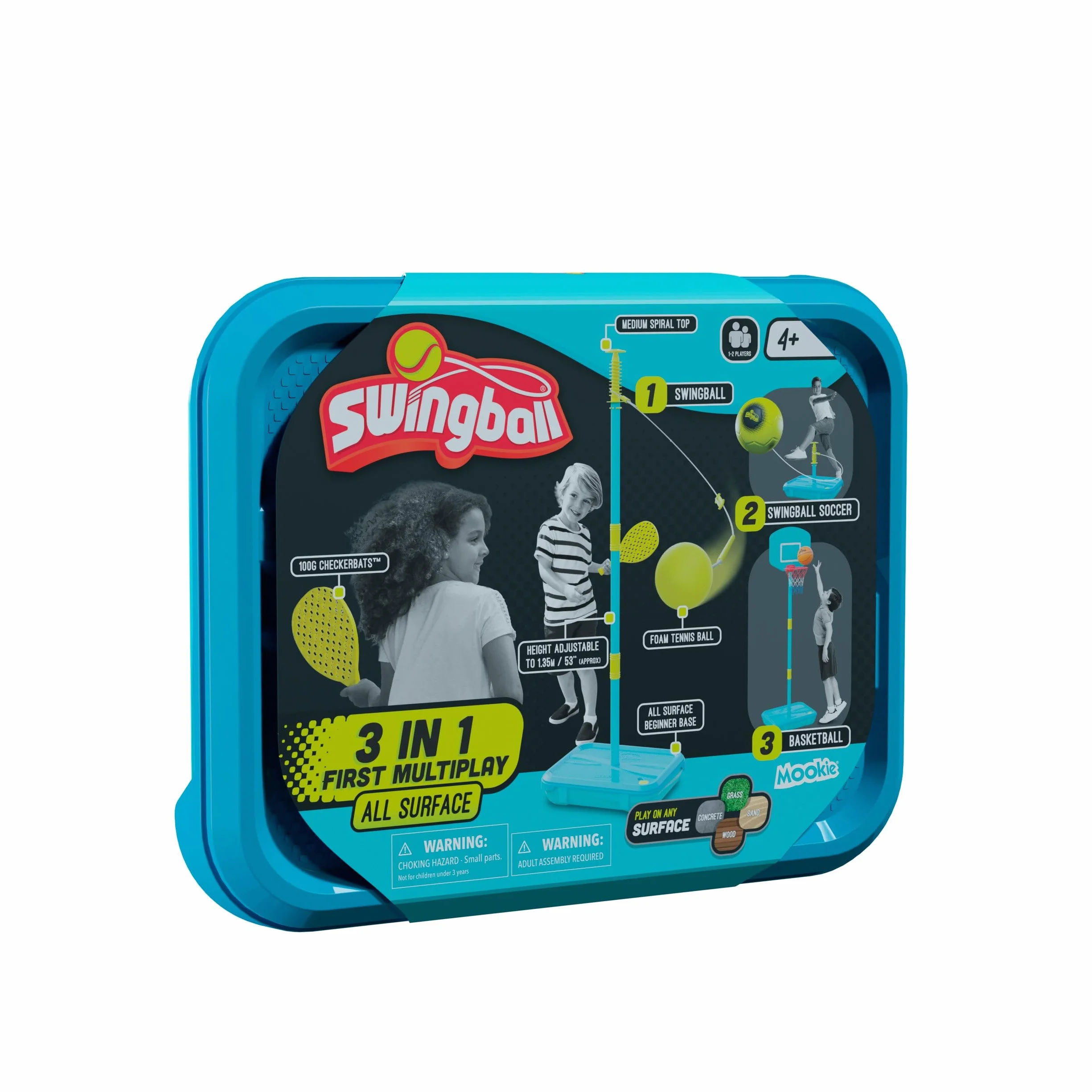 Zestaw gier Swingball® First Age 3 w 1 Wszystkie powierzchnie