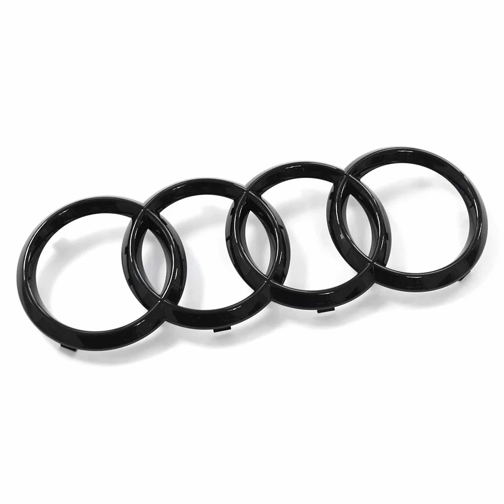 Audi 80A071801 znak kratka chłodnicy Black Edition emblemat Blackline czarny do liftingu od 06/2020