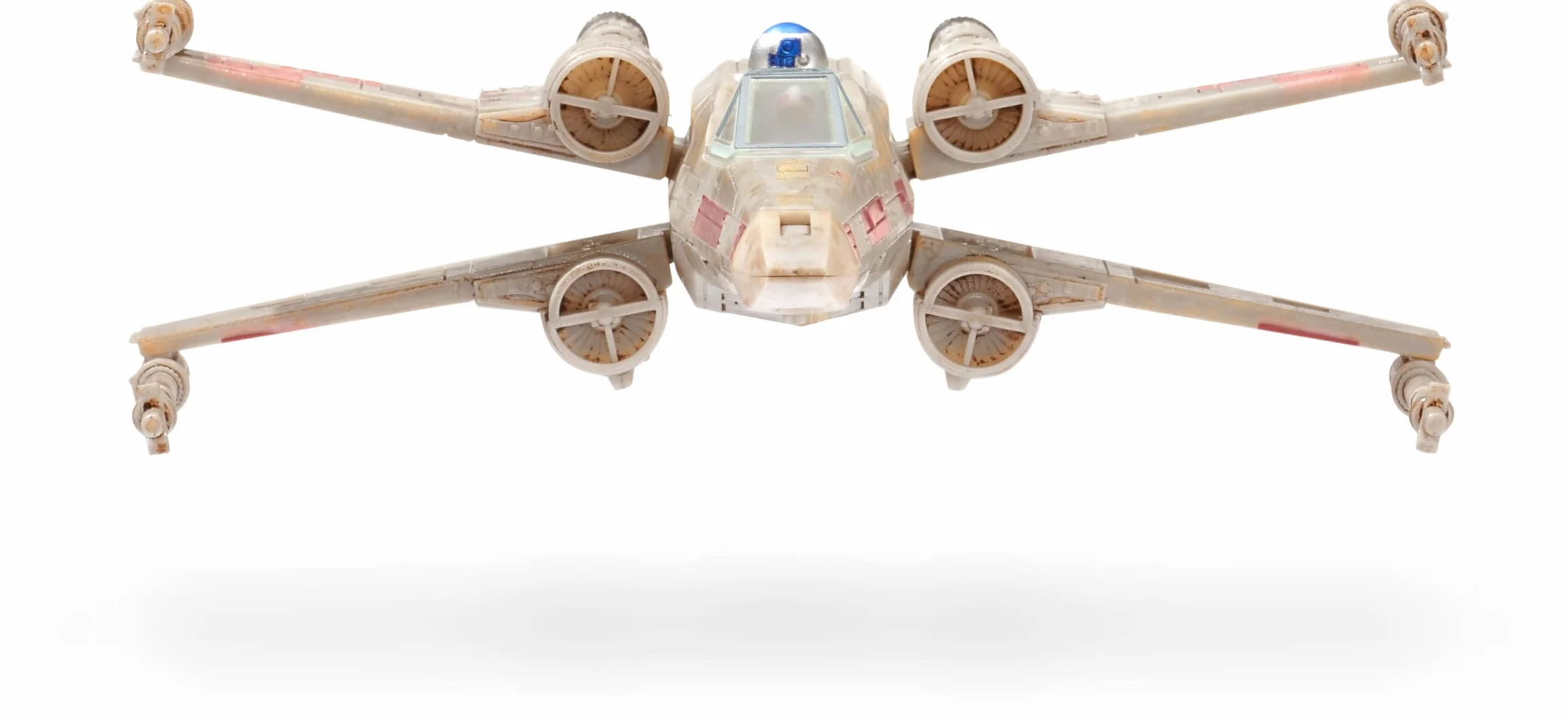 Star Wars SWJ0015 - X-Wing, Luke Skywalker & R2-D2, oficjalny pojazd 12,5 cm z figurkami