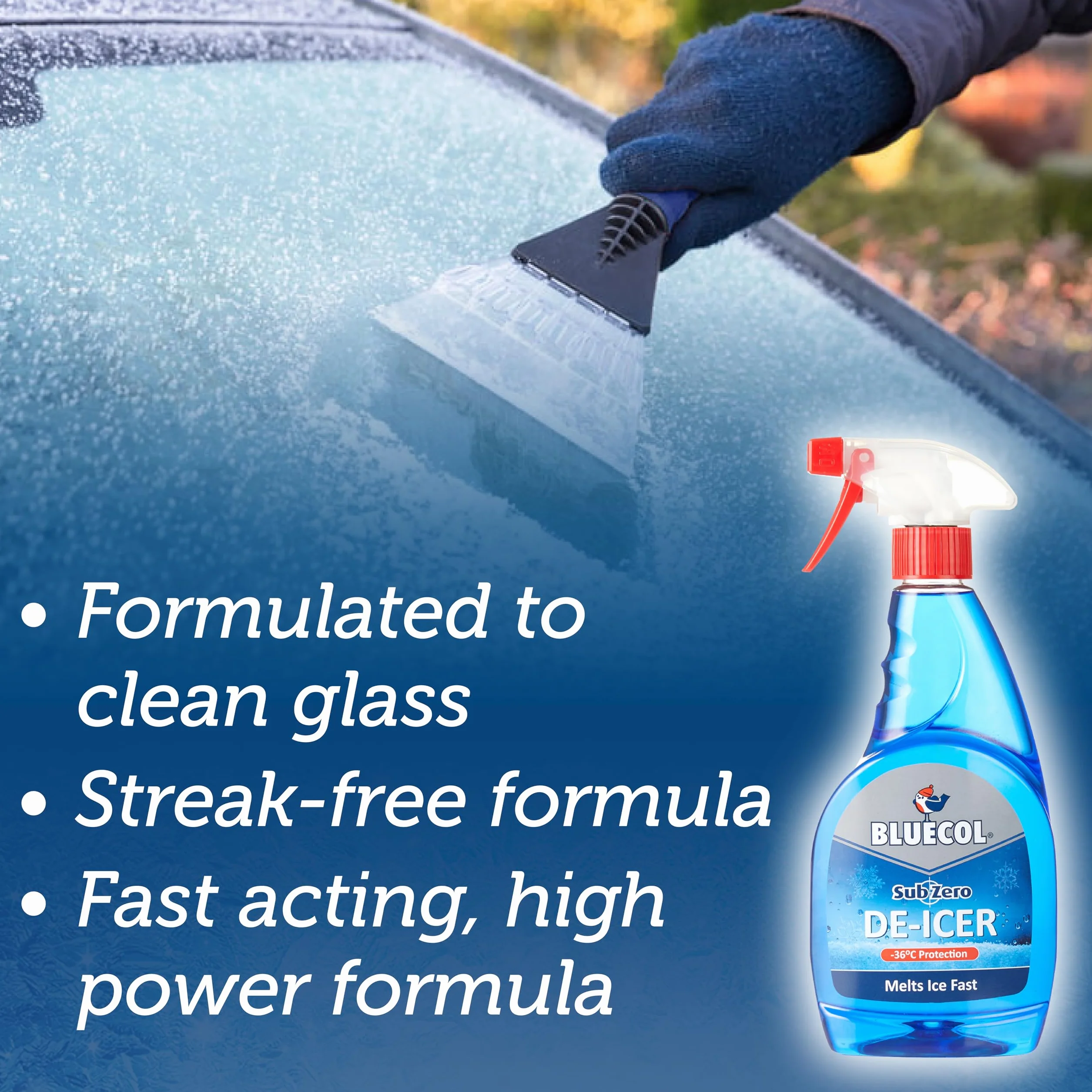 Bluecol De-Icer Trigger 500 ml