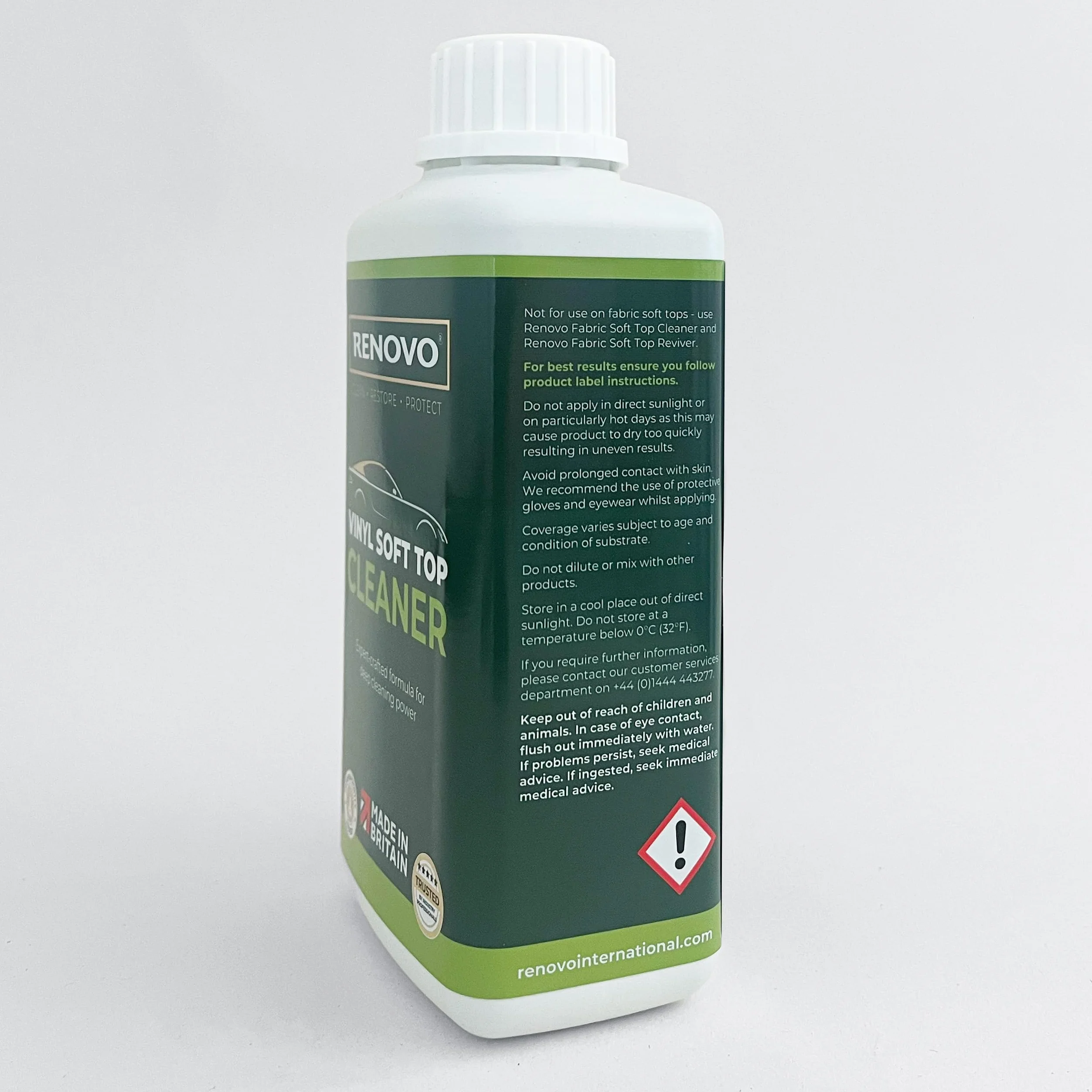 Renovo International Vinyl Soft Top Cleaner 500 ml