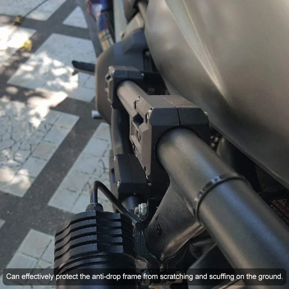 3 para uniwersalny zderzak motocyklowy bloki ozdobne osłona silnika motocykla ochrona zderzaka blok dekoracyjny osłona silnika motocykla osłona bloku zderzaka wystrój 22/25/28mm pasuje do R1200GS R1150GS