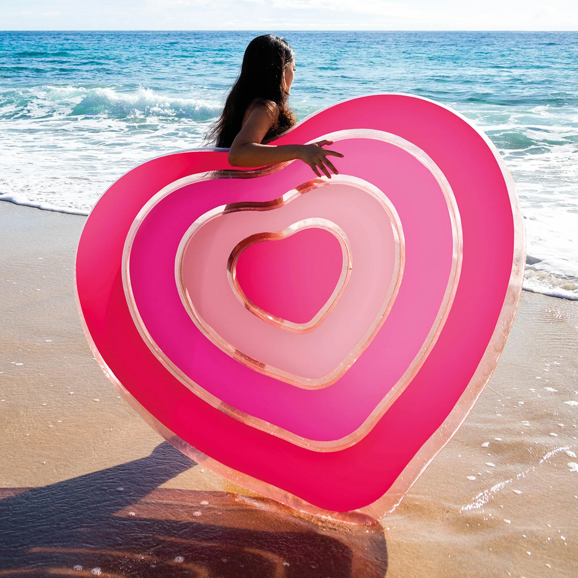 Intex Sweetheart Float, napompowany rozmiar: 1,55 m x 1,35 m x 25 cm (58727EU)