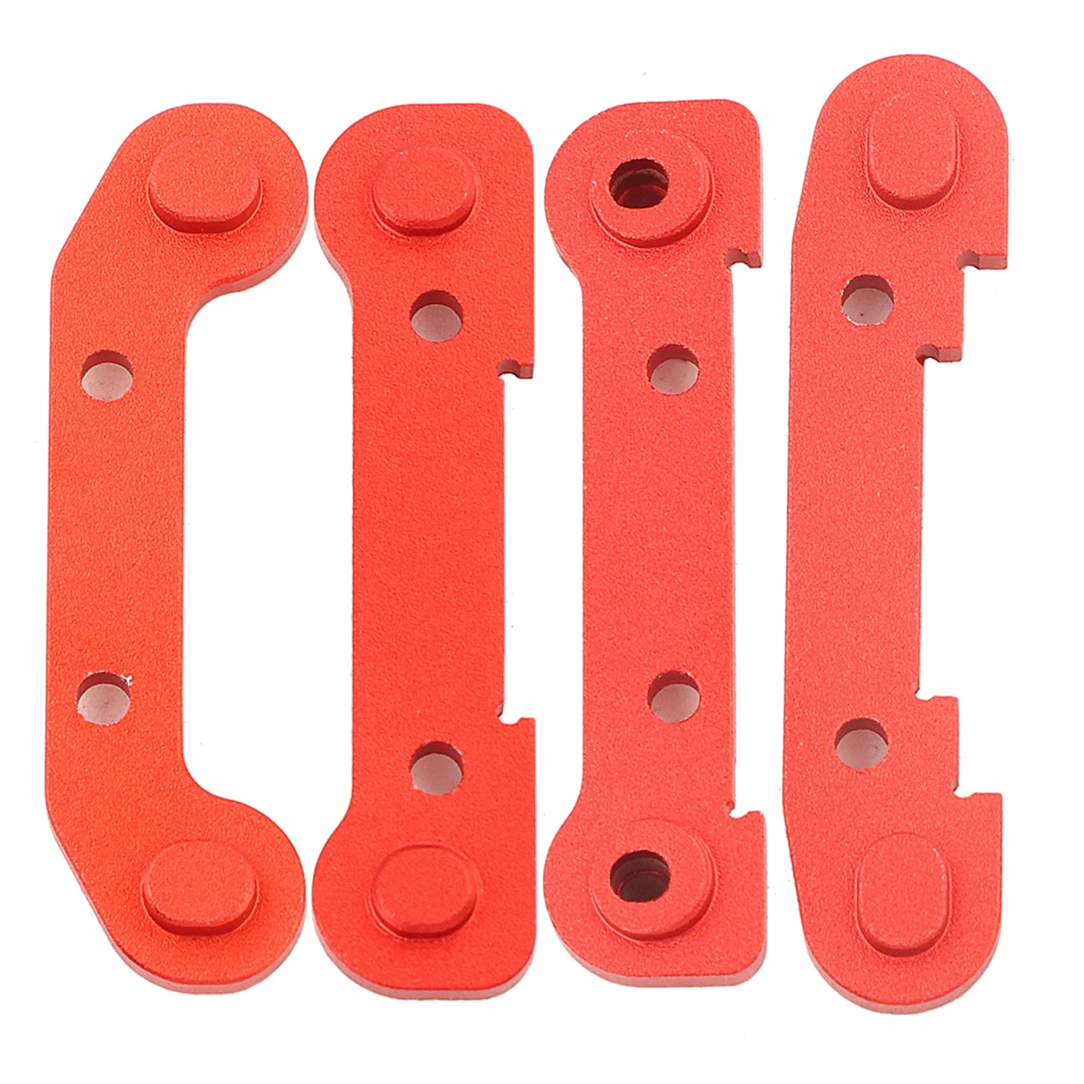 Zestaw wahaczy, aluminiowe ramię wahadłowe Wzmocnione ramię wahadłowe samochodu Zestaw naprawiono części zamienne do samochodów RC dla Wltoys 144001 1/14