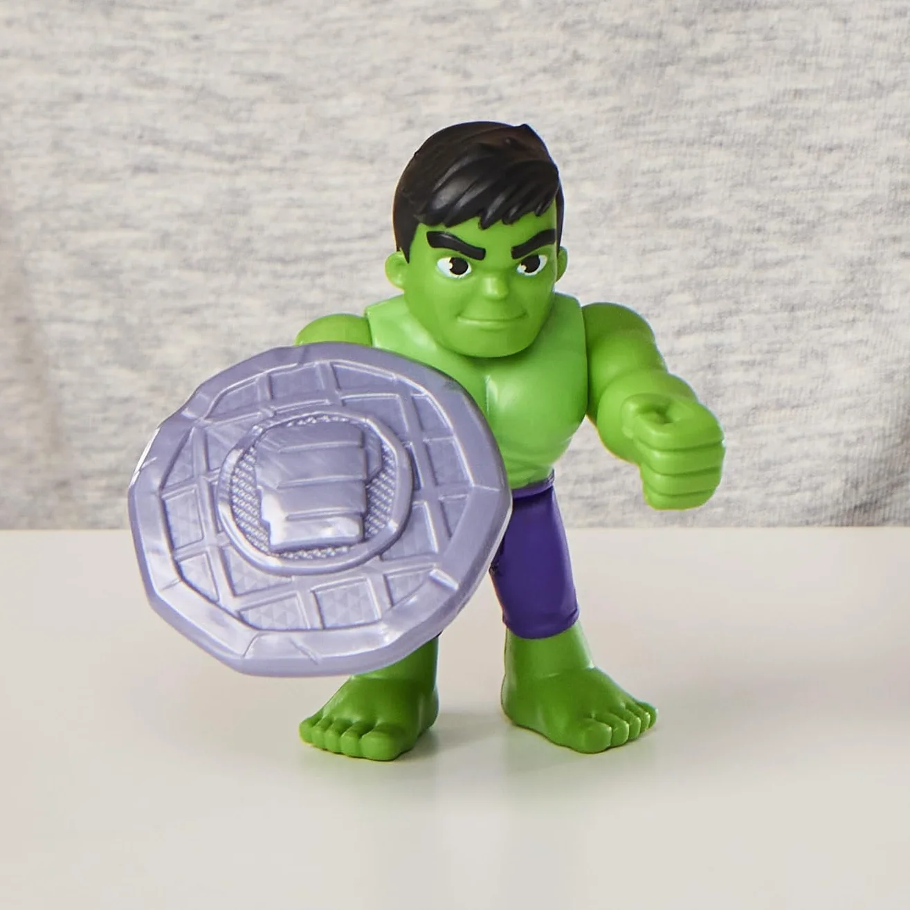 Hulk z serialu ""Spidey i super-kumple"" Marvela, zabawka z dodatkiem, figurki w skali 7,6 cm, zabawki z superbohaterami dla dzieci, wiek: od 3 lat