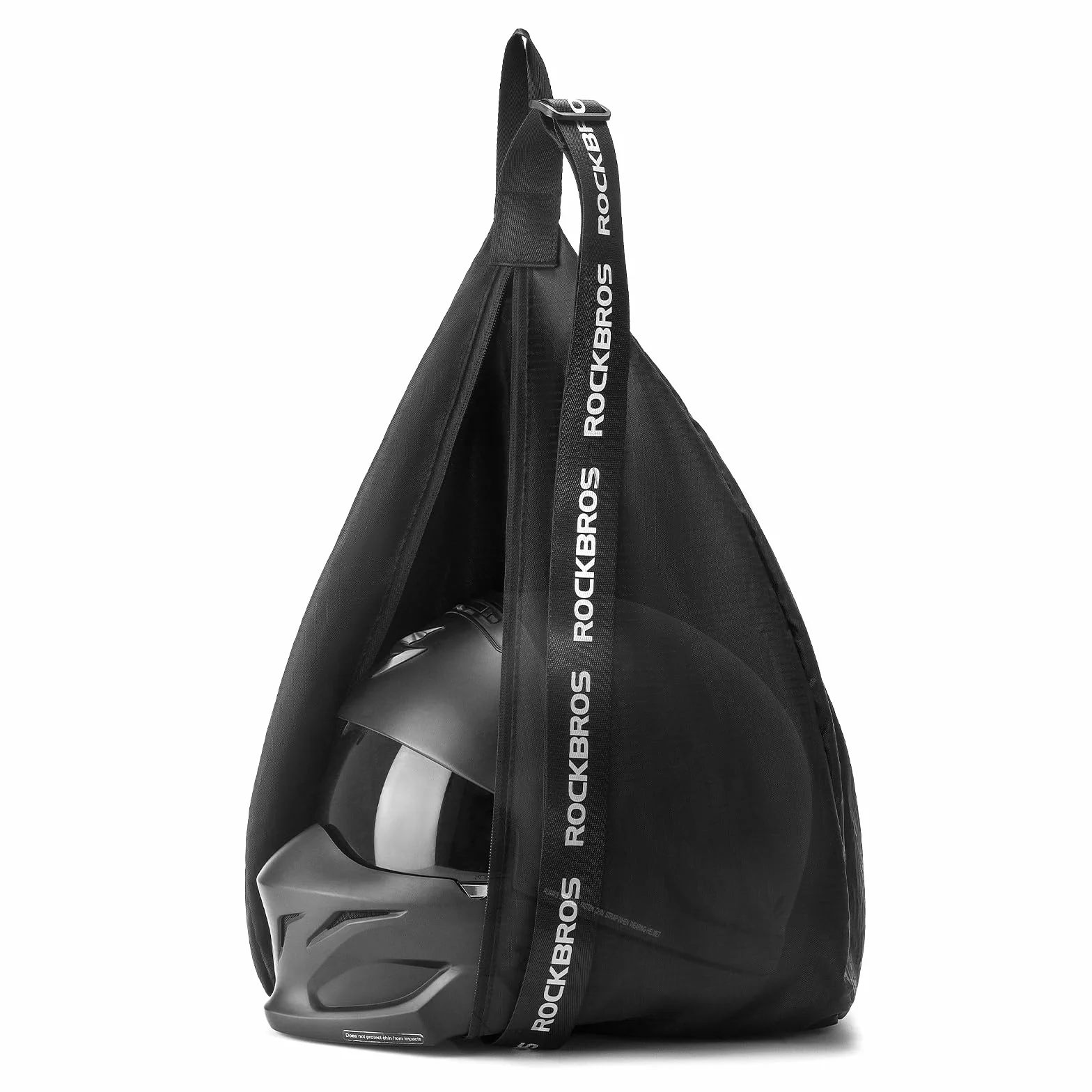 ROCKBROS Torba na Kask Motocyklowy 6-7L/15L Plecak na Hełm z Regulowanym Paskiem na Ramię 63-105cm Odblaskowa Przenośna Torba na Hełm Motocyklowy Kask Rowerowy Kask do Koszykówki