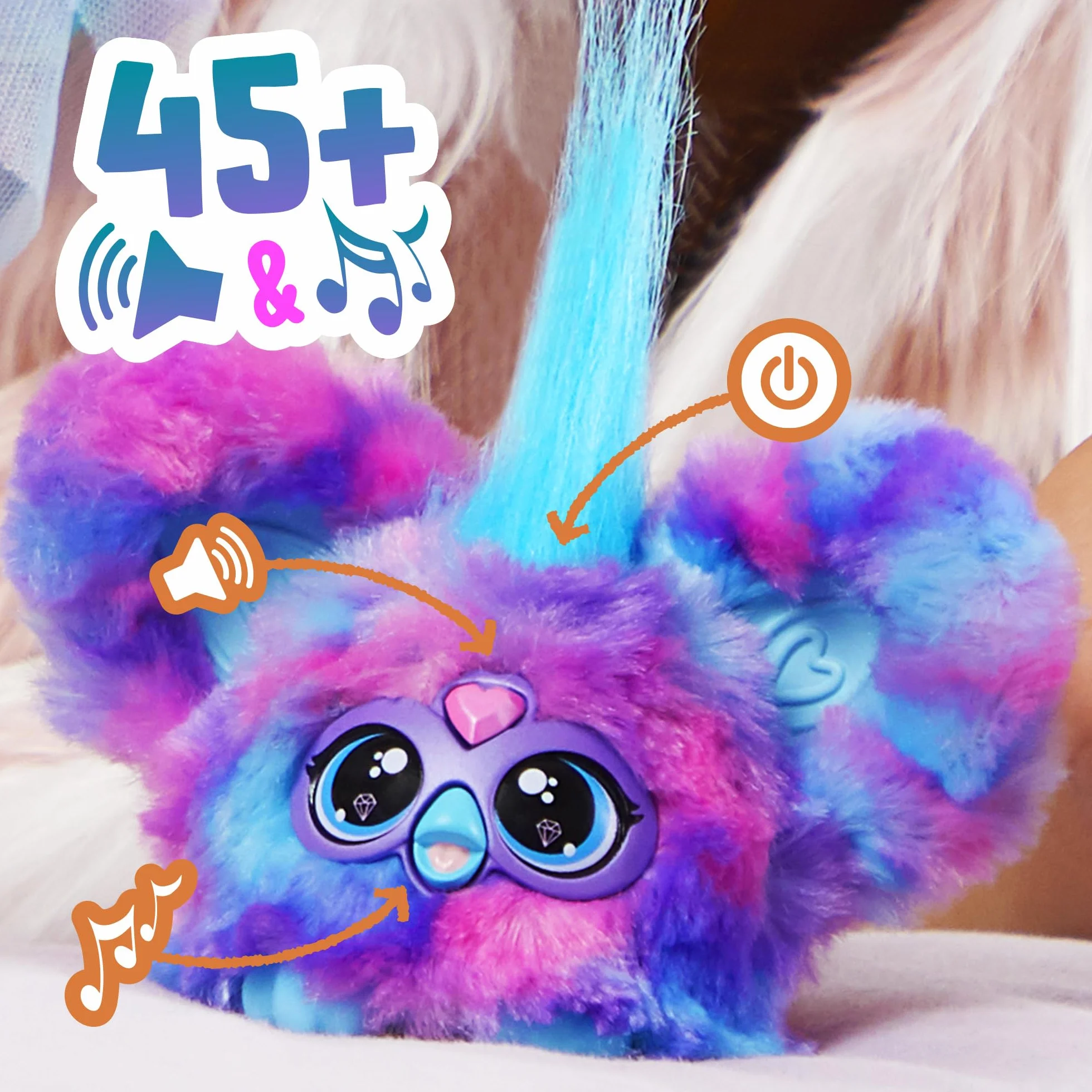 Furby Luv-Lee Zabawka, Wielokolorowy, Od 6 lat
