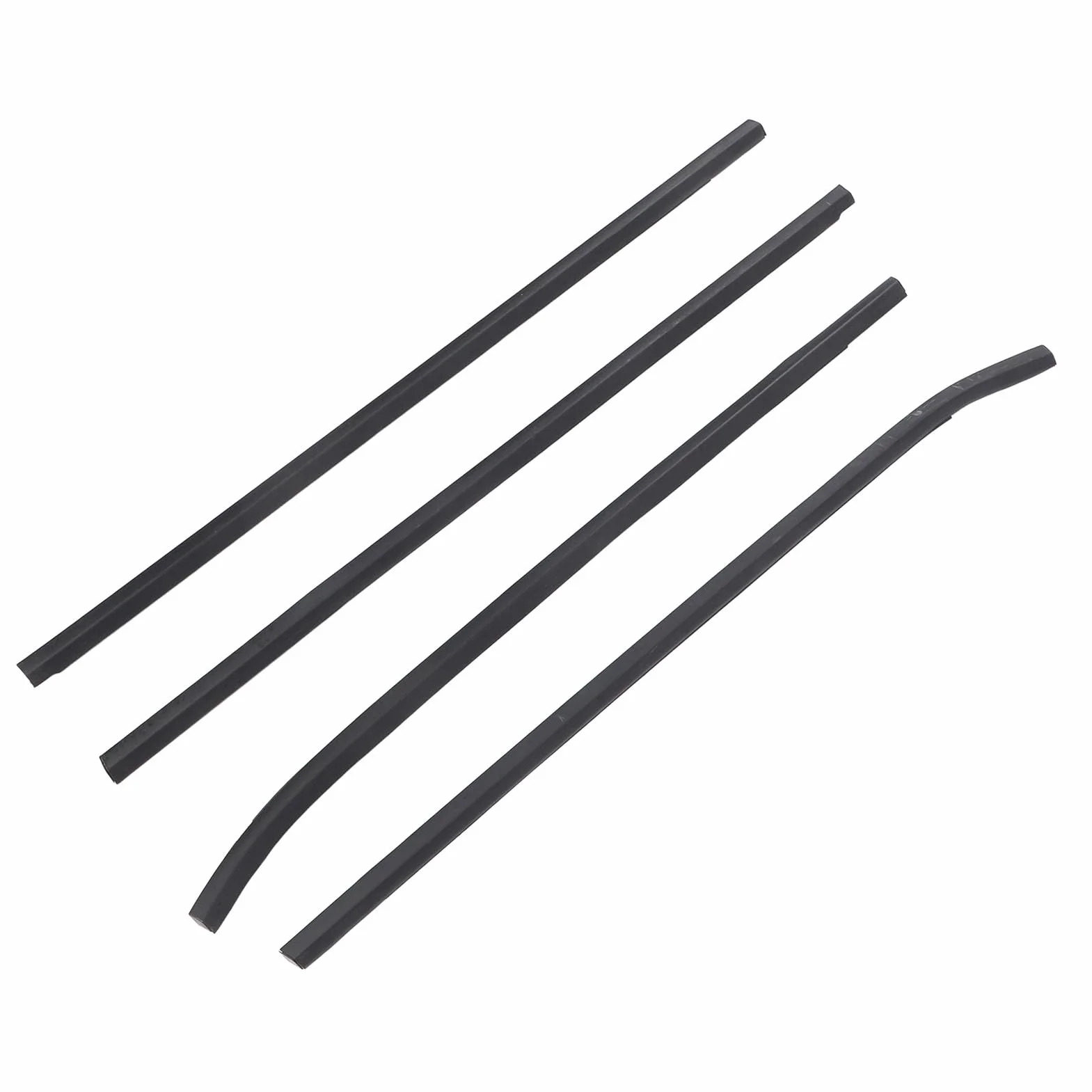 4 szt. Uszczelka Okna Drzwi Samochodu dla I30 2008-2011, OEM 82210 2L000, Pyłoszczelna i Wodoodporna