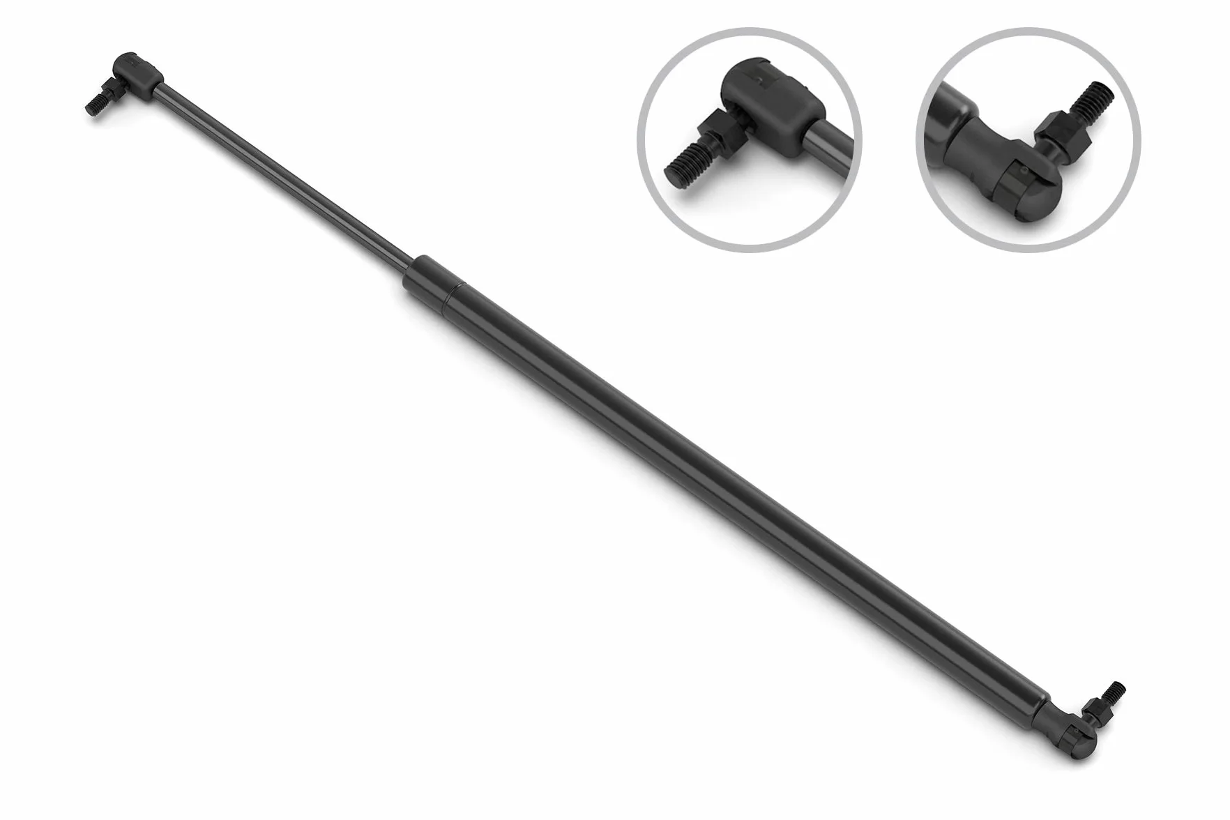 Stabilus siłownik gazowy LIFT-O-MAT® amortyzator hydrauliczny z 100 Newton, m.in. dla klap meblowych, przyczep kempingowych i projektów DIY – długość: 445,00 cm, skok: 180,0 cm, wykonanie metalowe