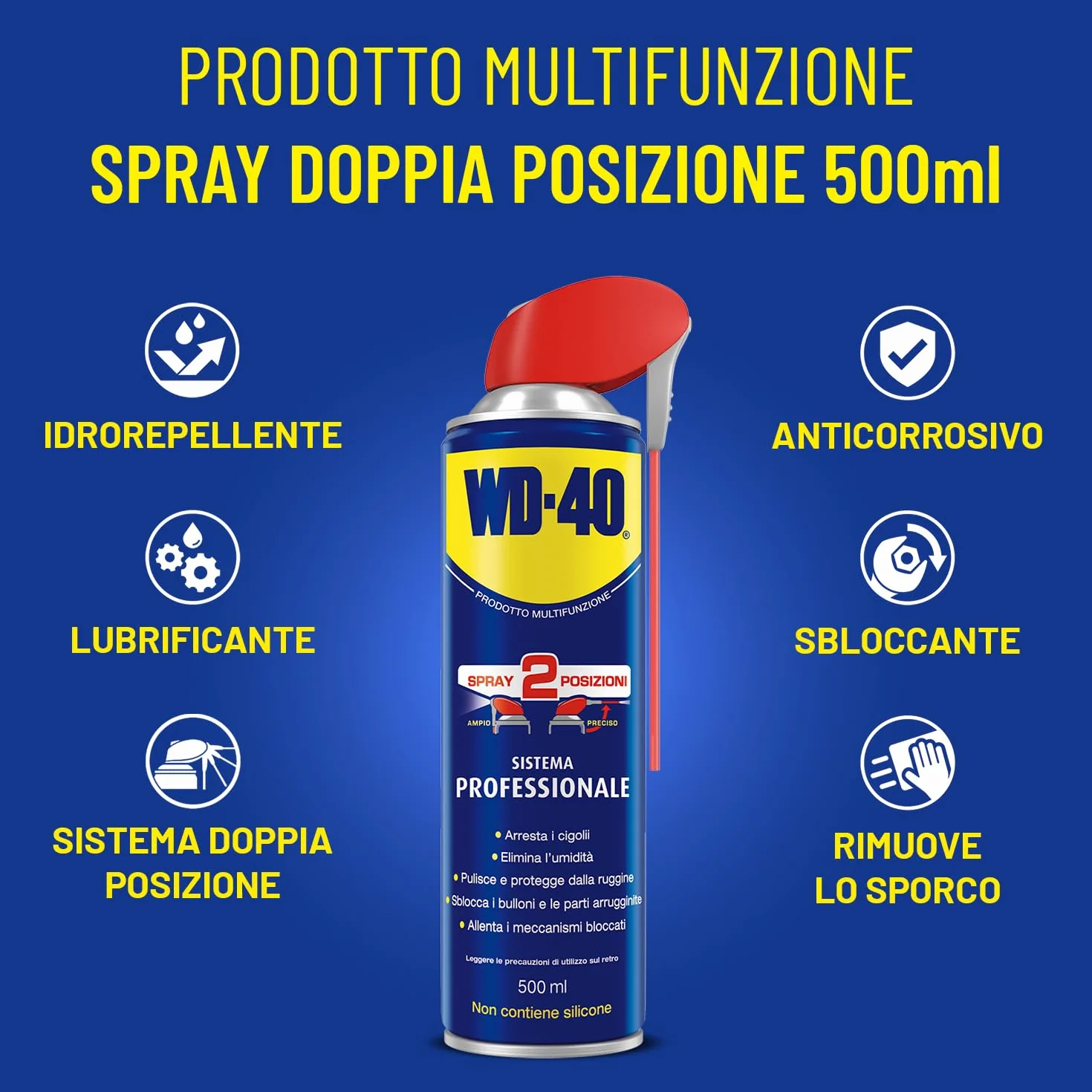 WD-40 33034 Aérosol professionnel Brun Clair